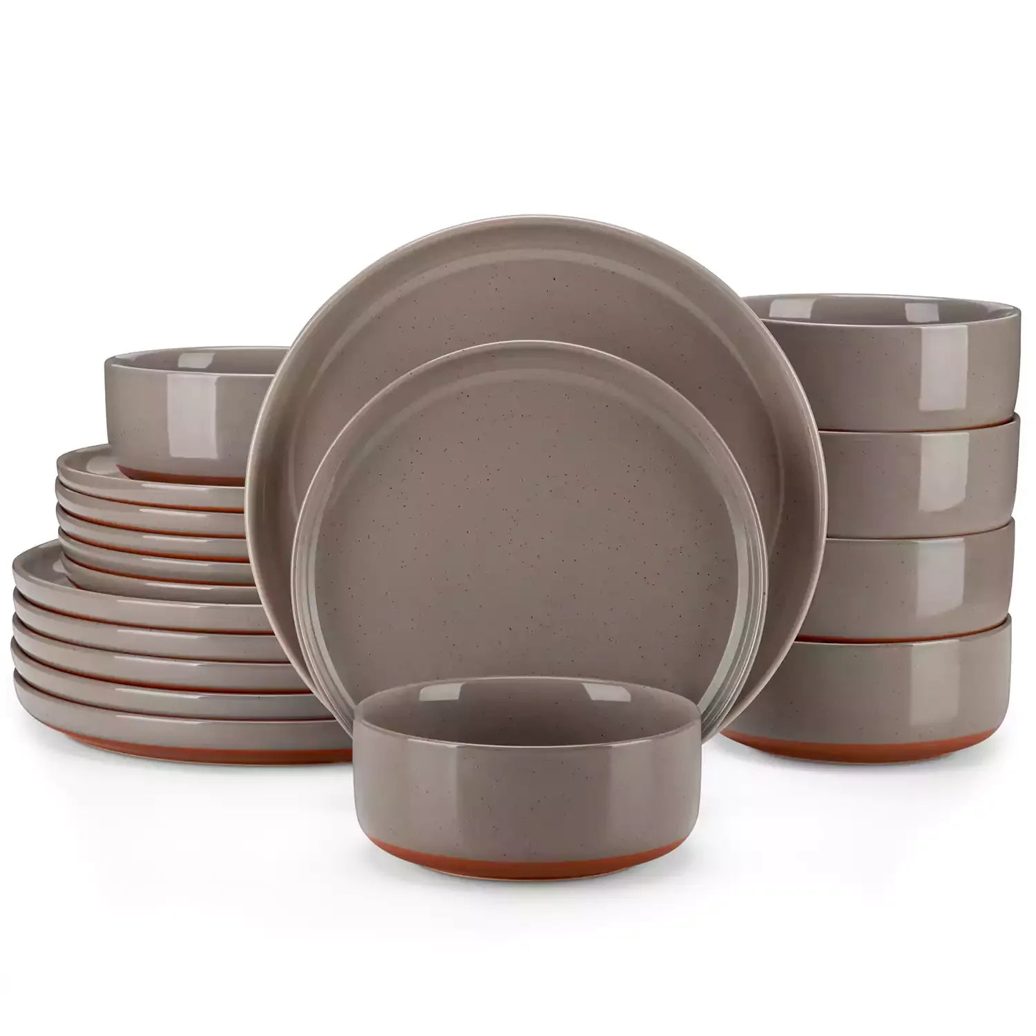 Tara 18 Piece Stoneware Dinnerware Set