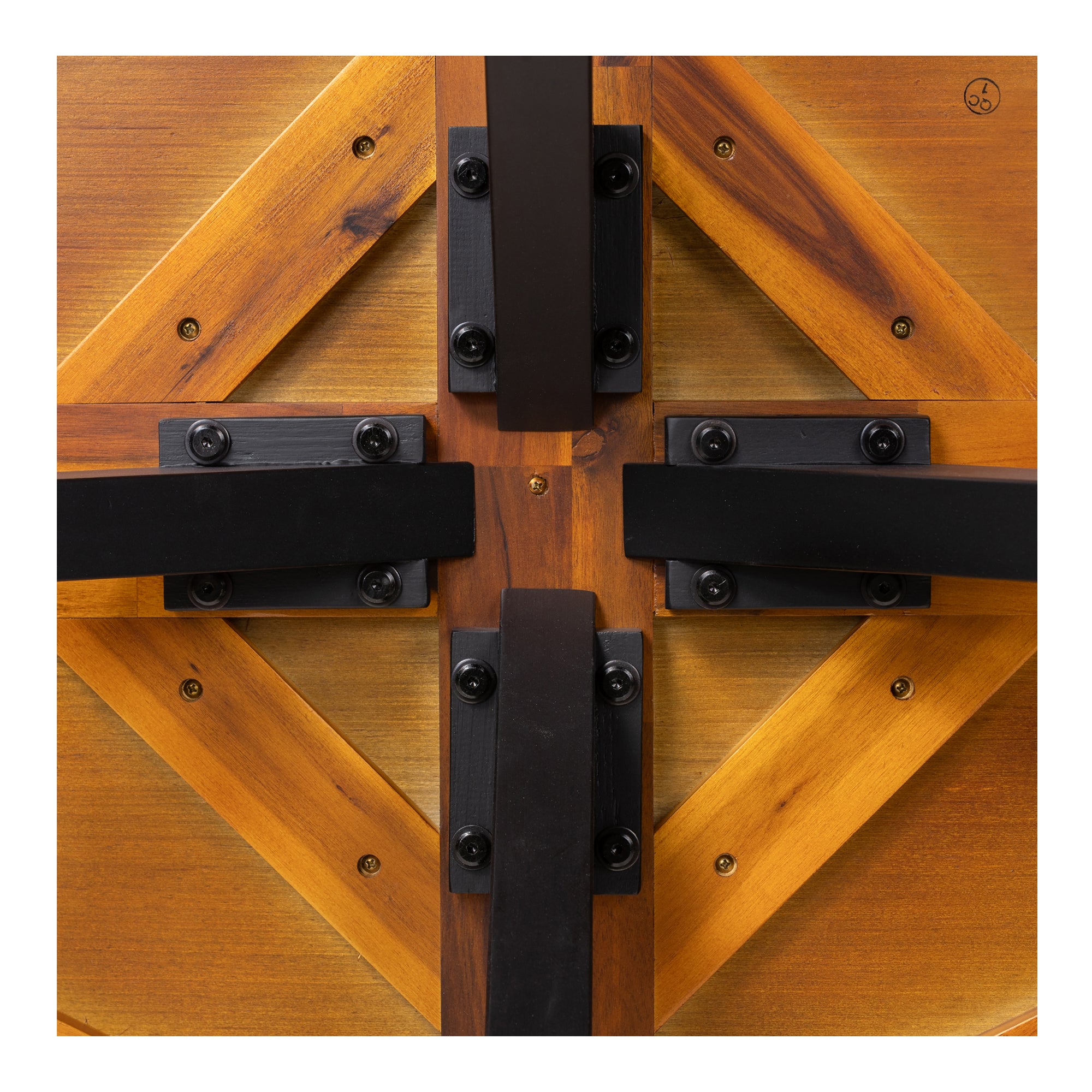 Parq Oval Coffee Table Amber - Moes Home