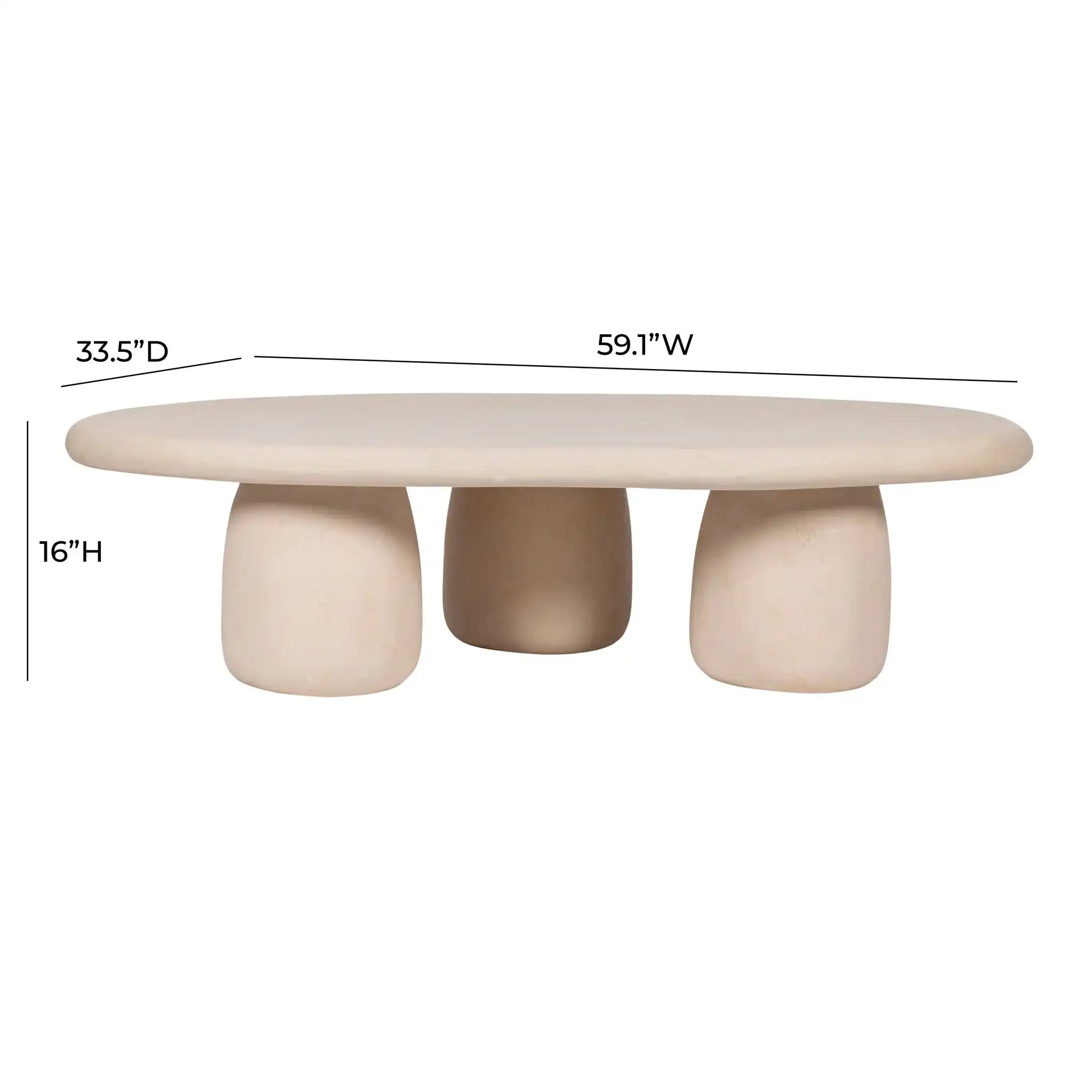 Rahul Cream Coffee Table