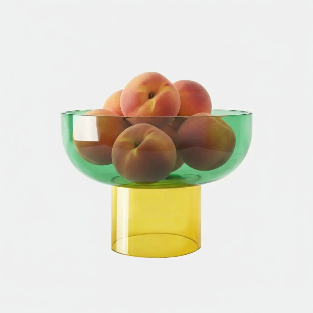 Tip Top Small Green & Yellow Bowl