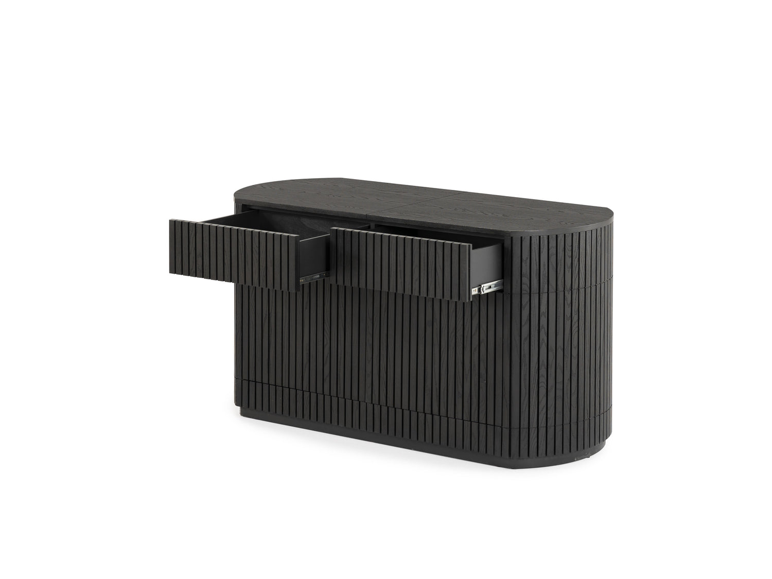 Transformer Round Sideboard - Panel Storage