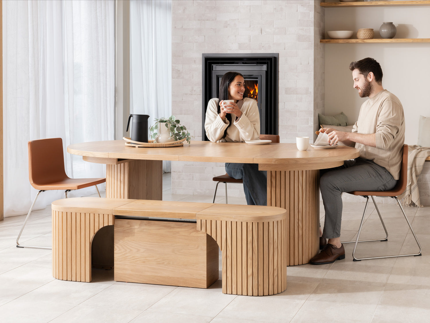 Transformer Round Dining Table