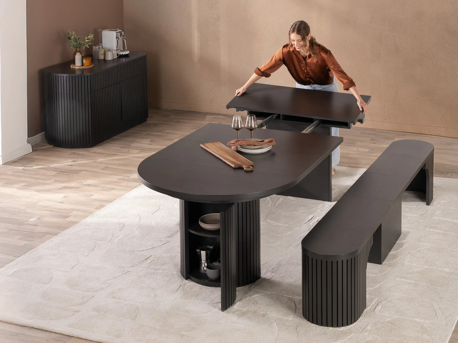 Transformer Round Dining Table