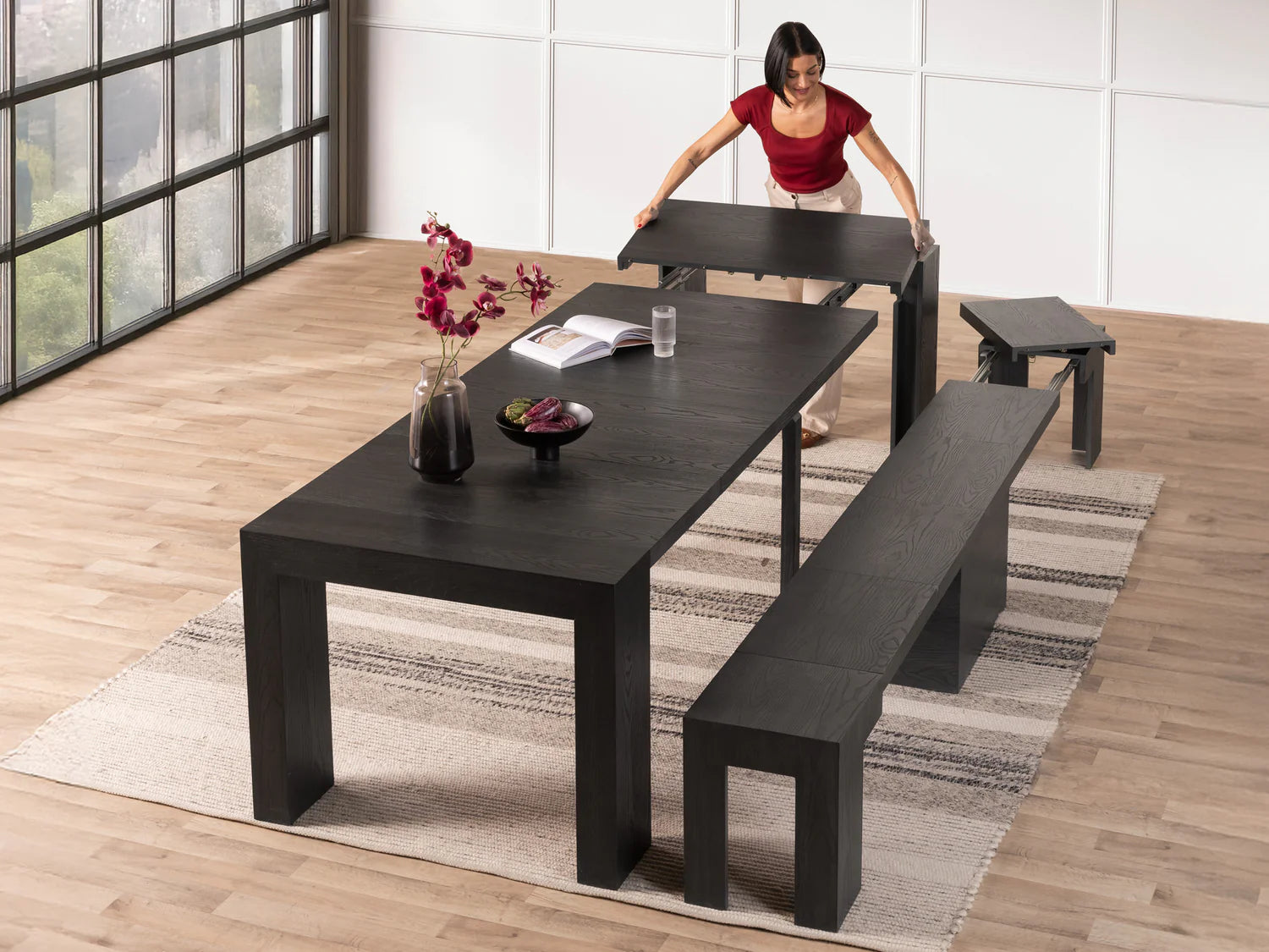 Transformer Extendable Dining Table