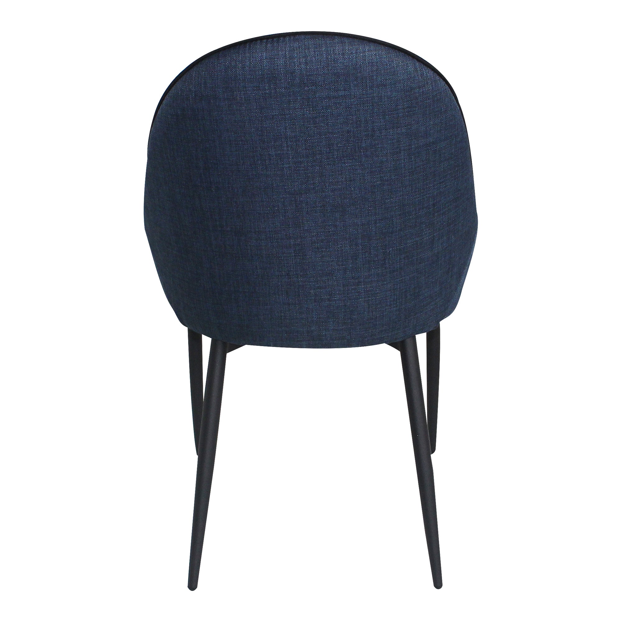 Lapis Dining Chair Dark Blue - Set Of Two - Moes Home