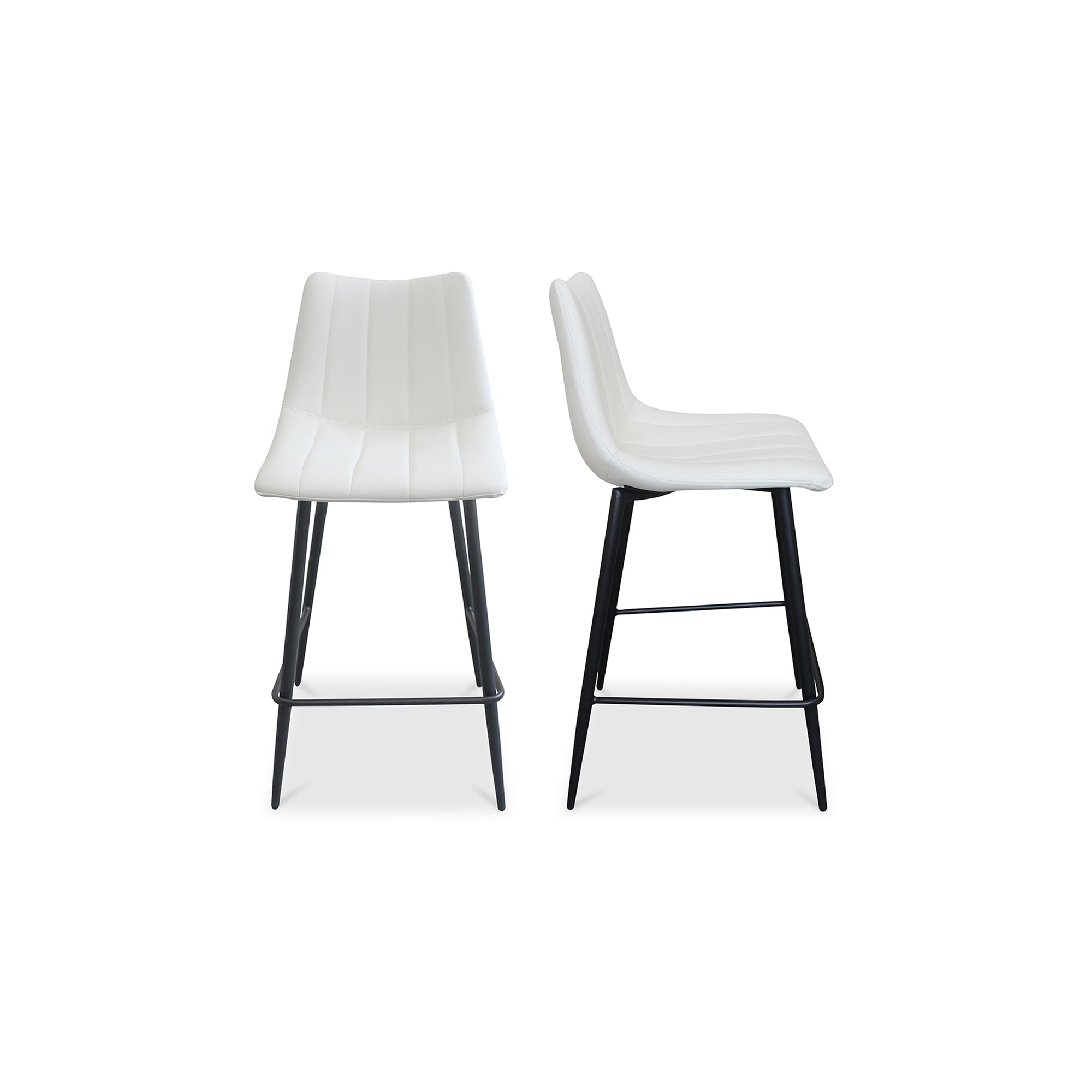 Alibi Counter Stool Beige-Set of Two