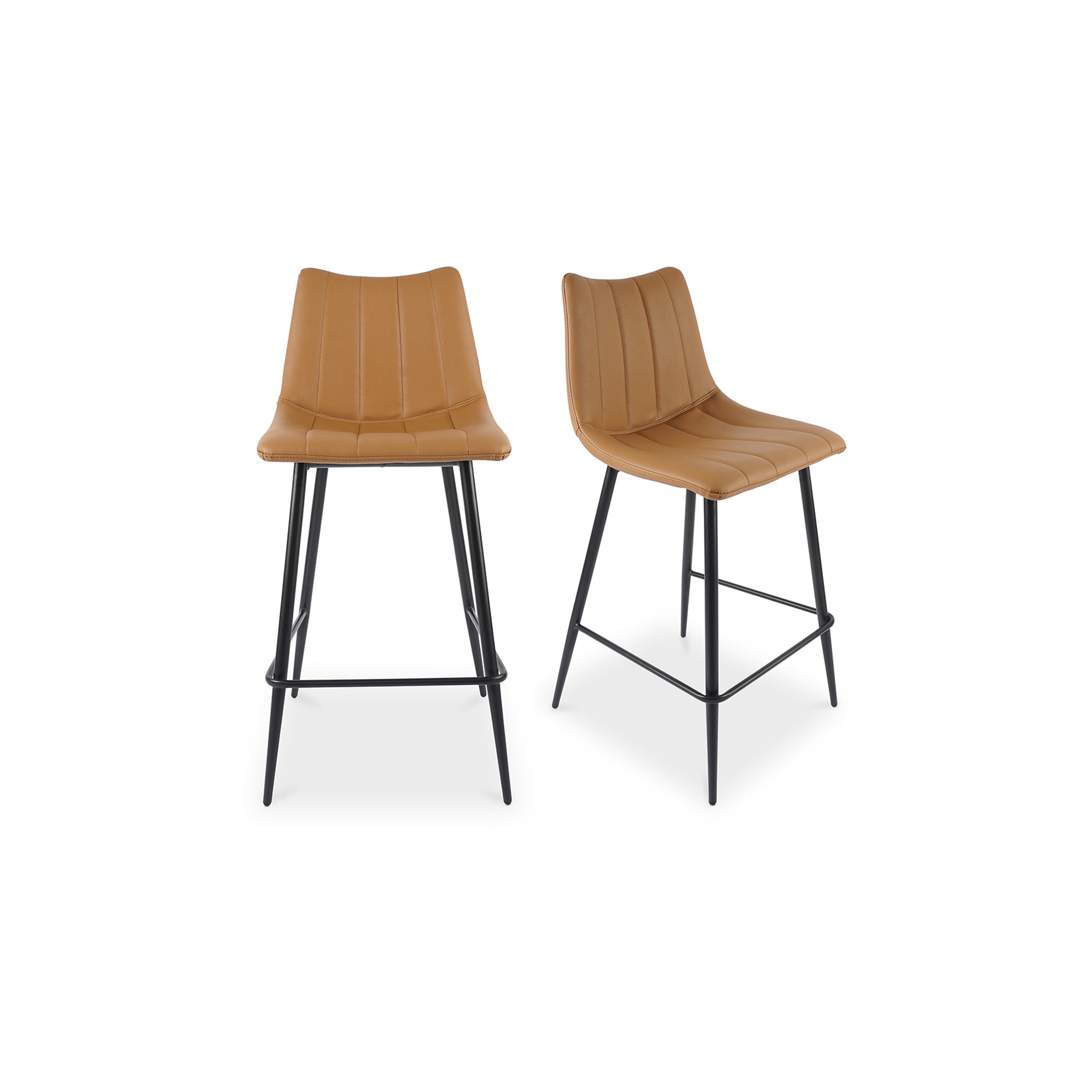 Alibi Counter Stool Beige-Set of Two