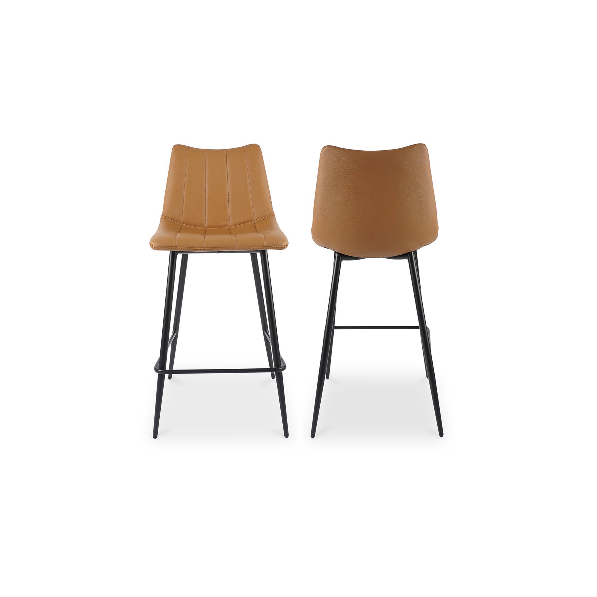 Alibi Counter Stool Beige-Set of Two