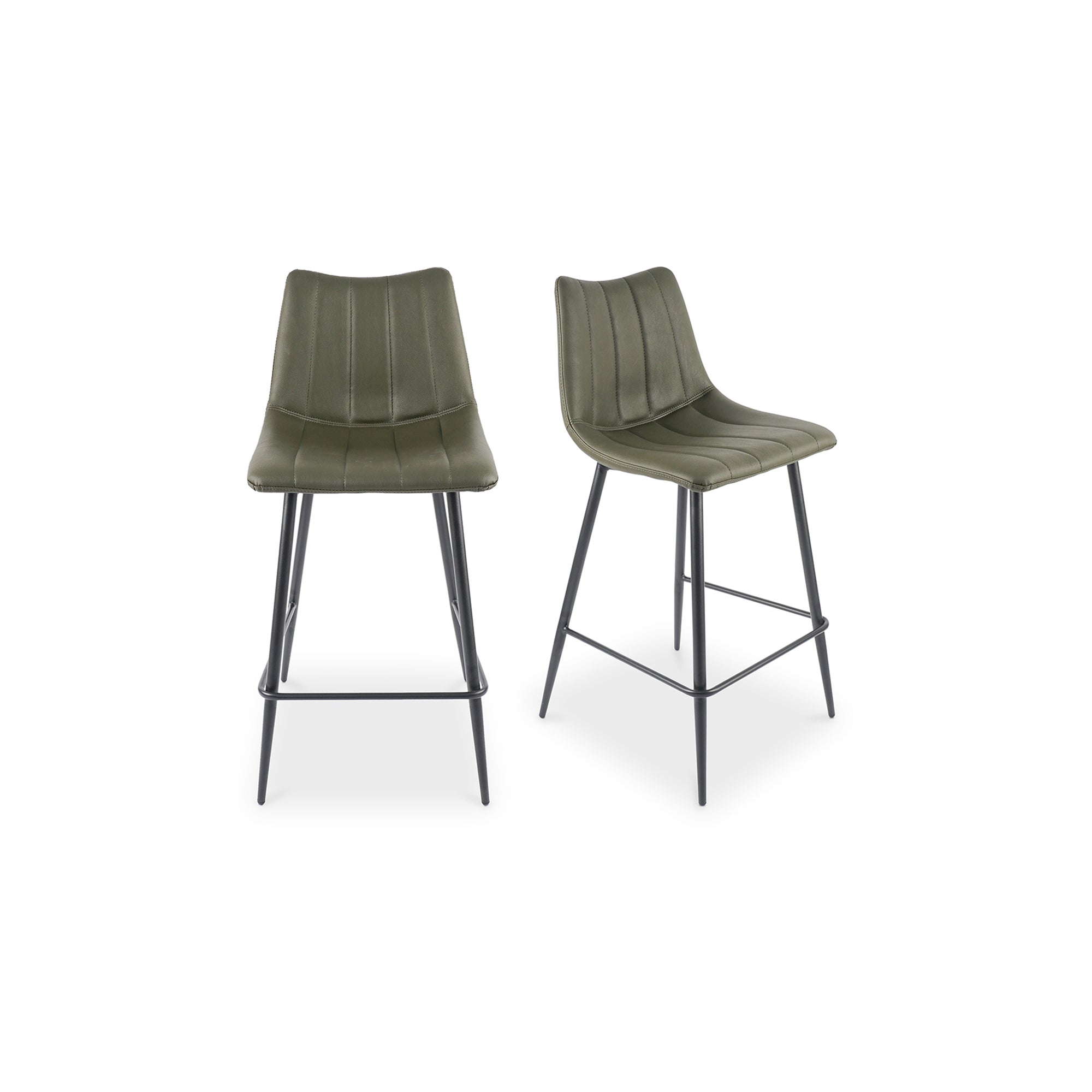 Alibi Counter Stool Beige-Set of Two