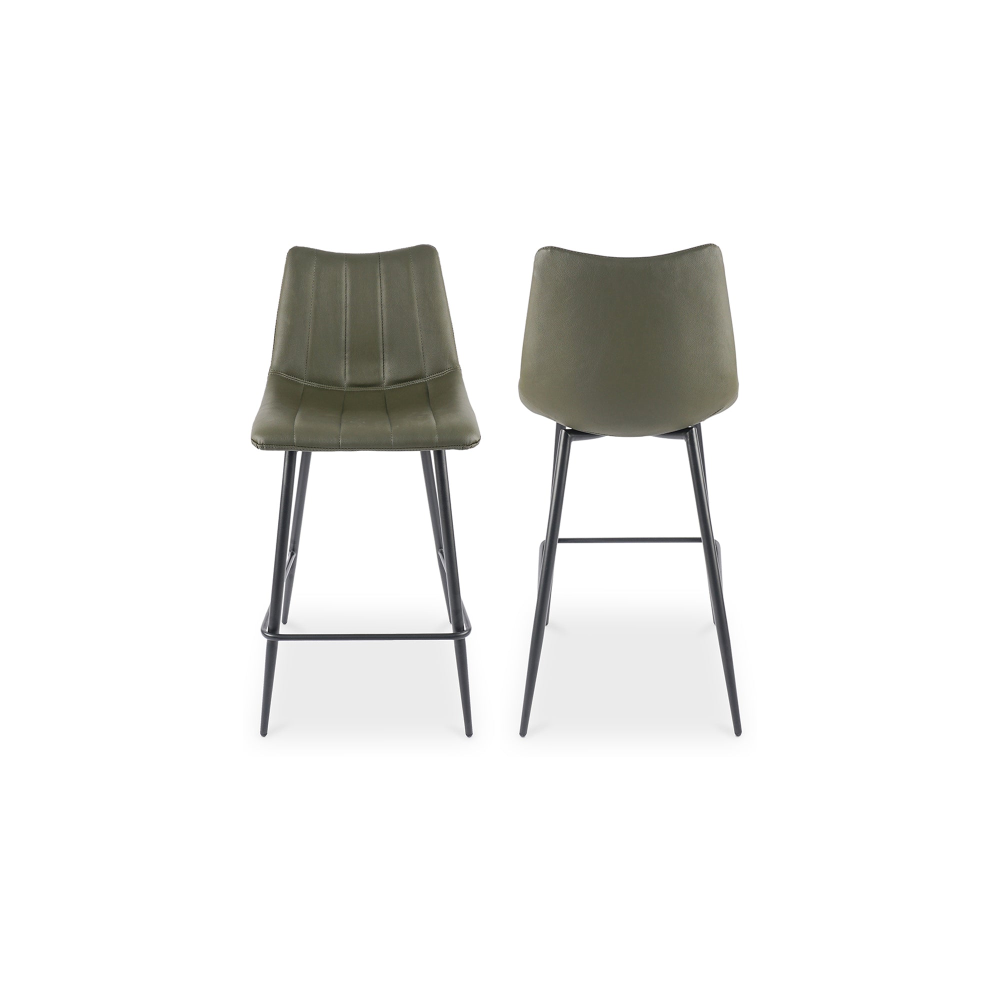 Alibi Counter Stool Beige-Set of Two