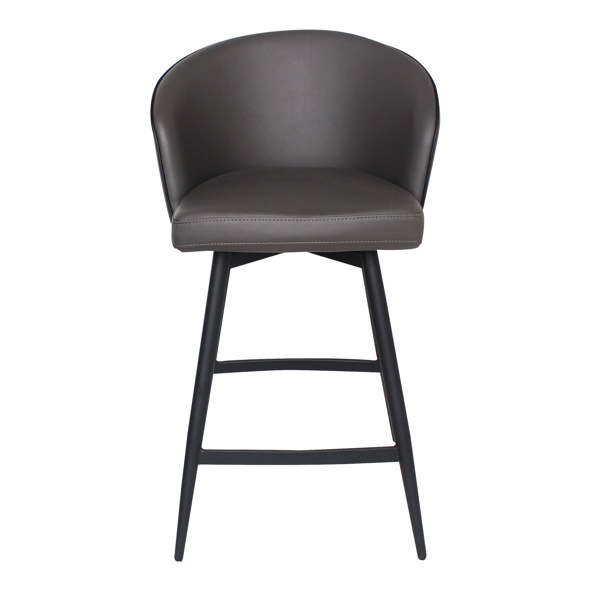 Webber Swivel Counter Stool Charcoal - Moes Home