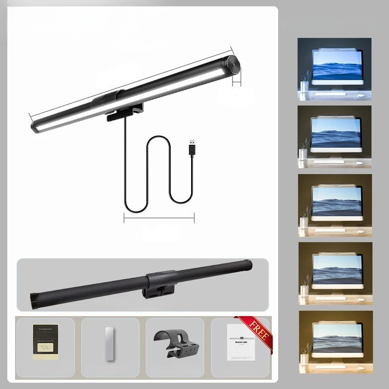 LED Monitor Light Bar USB Stepless Dimming Desk Lamp Screen Backlight Office