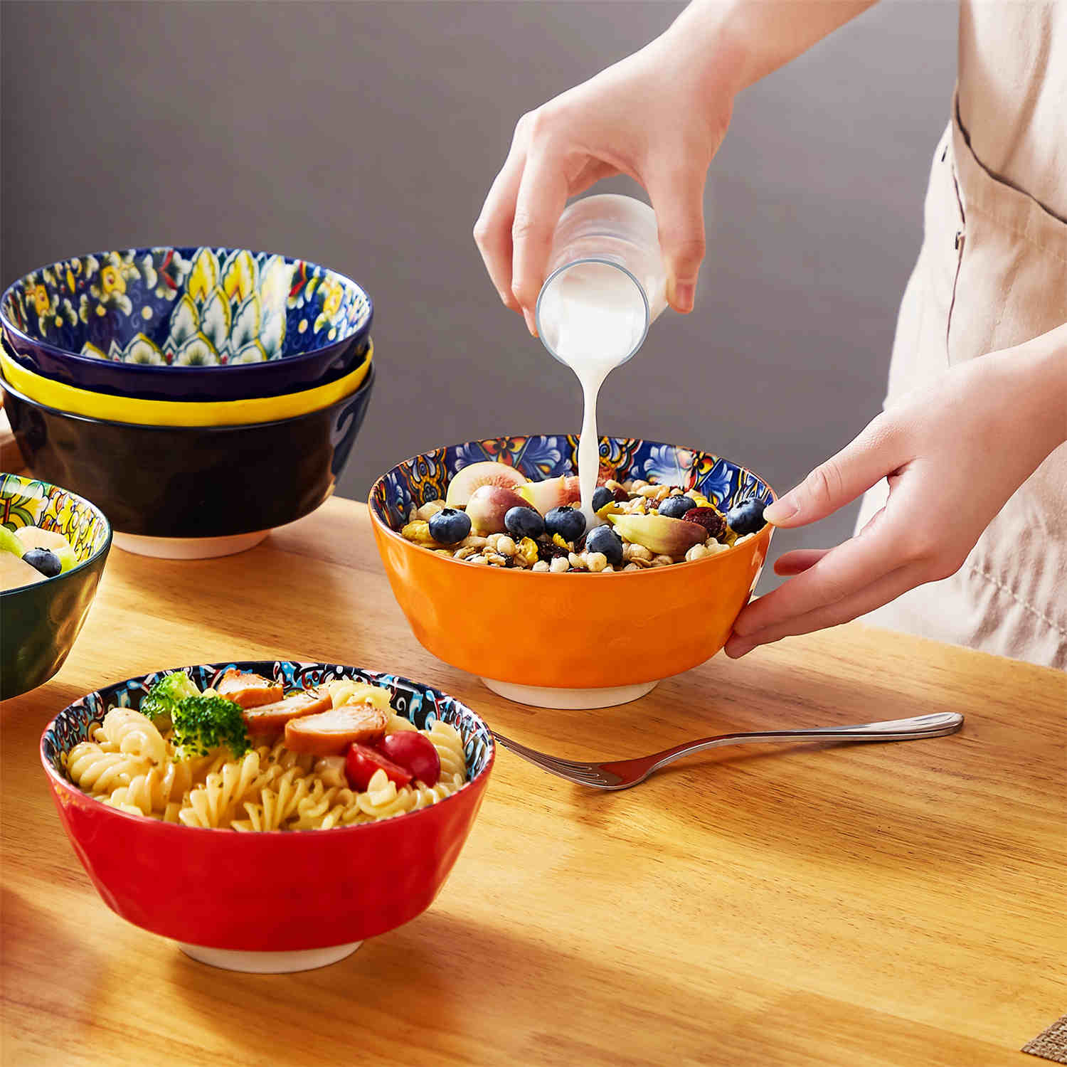 Simi 18 Piece Dinnerware Set