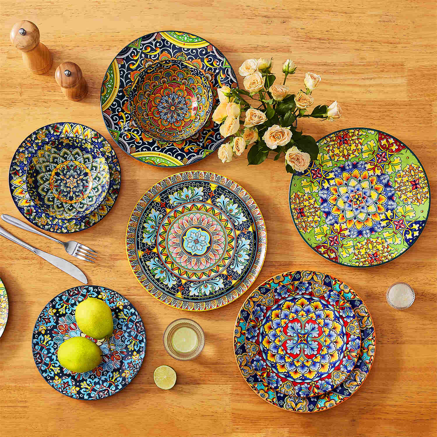 Simi 18 Piece Dinnerware Set