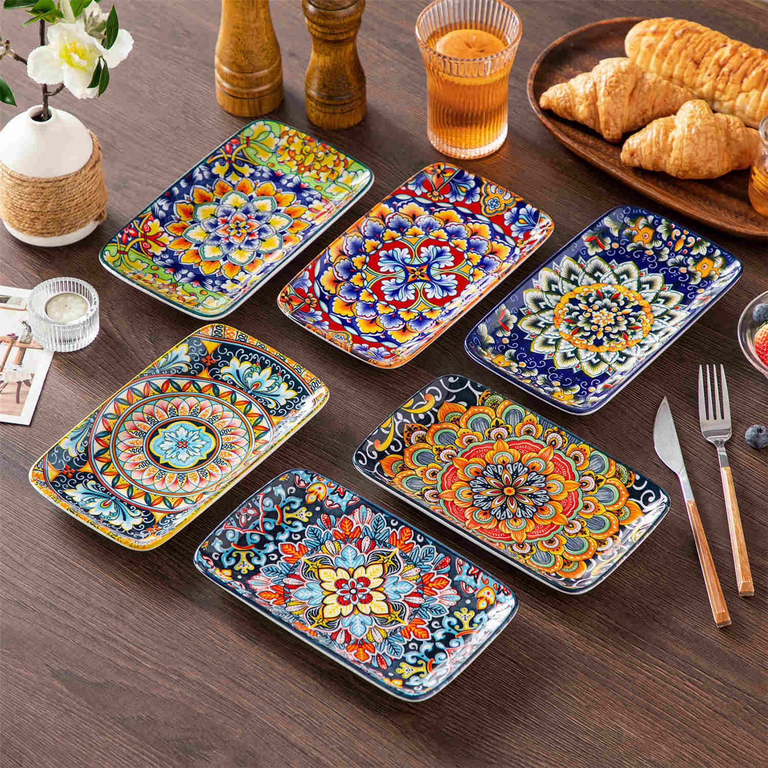 Simi Serving Platters Set of 6