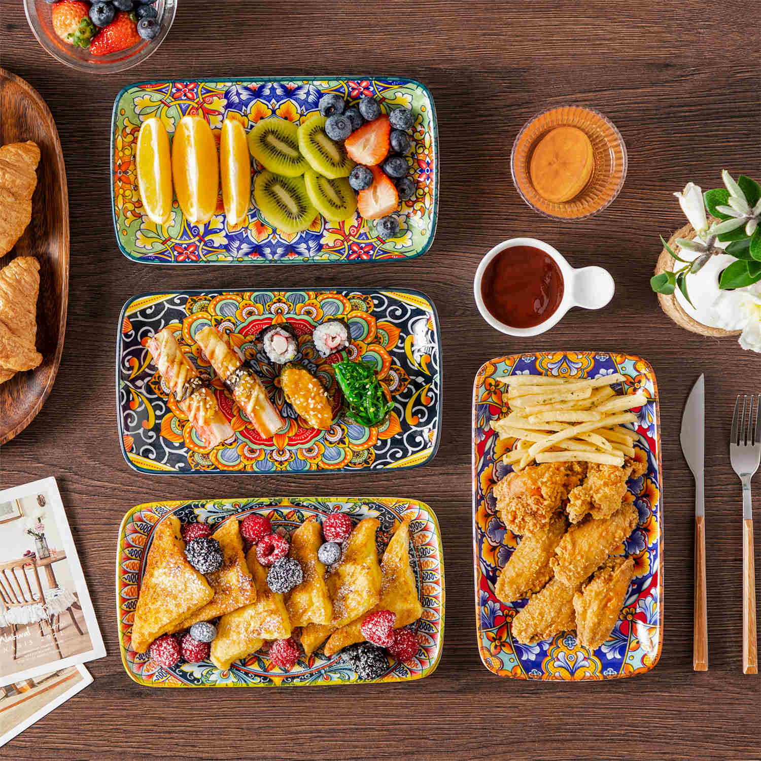 Simi Serving Platters Set of 6