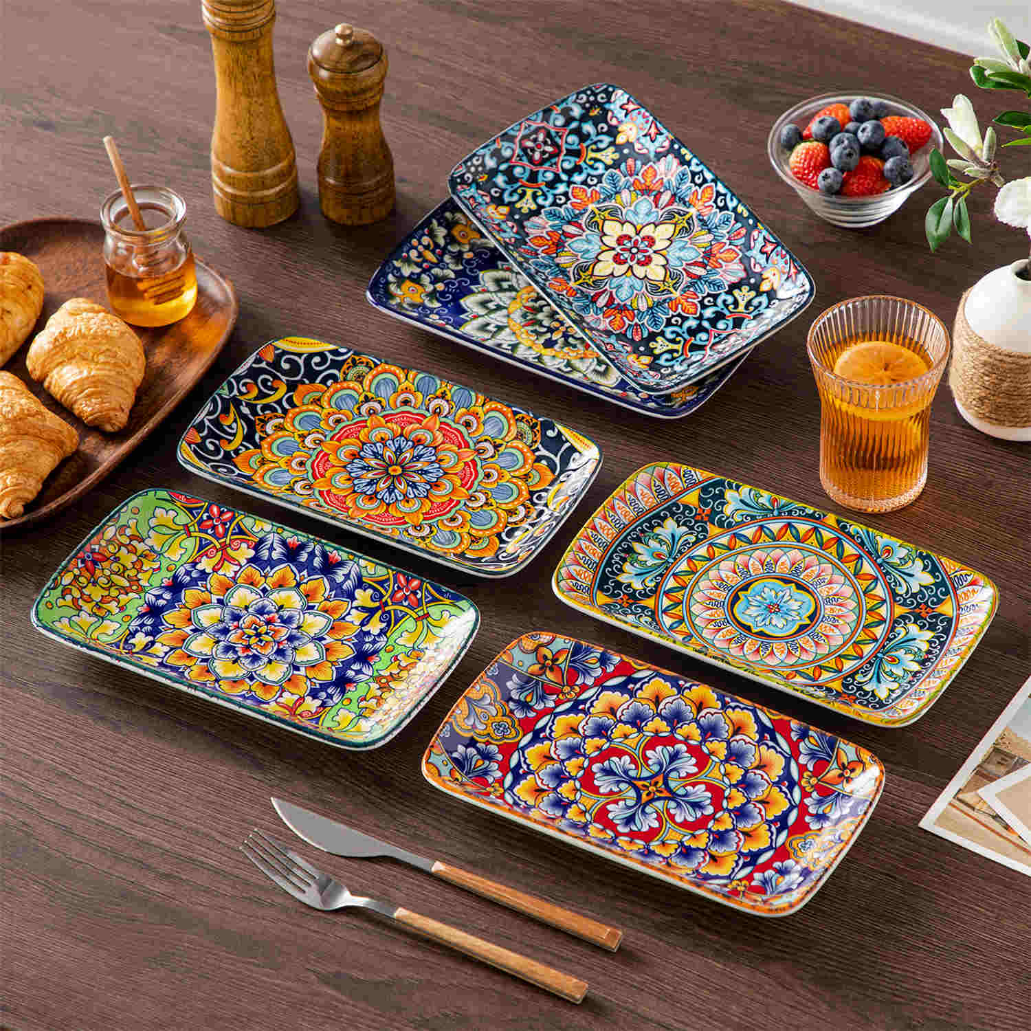 Simi Serving Platters Set of 6