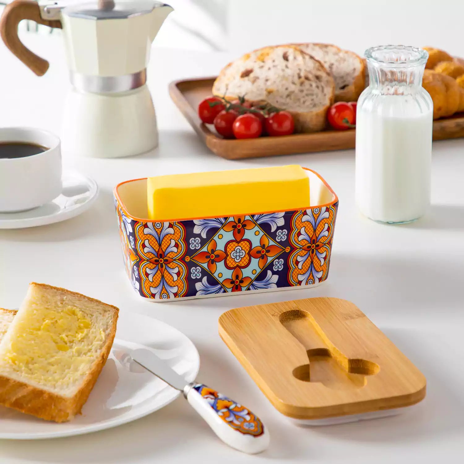 Simi Butter Dish with Lid