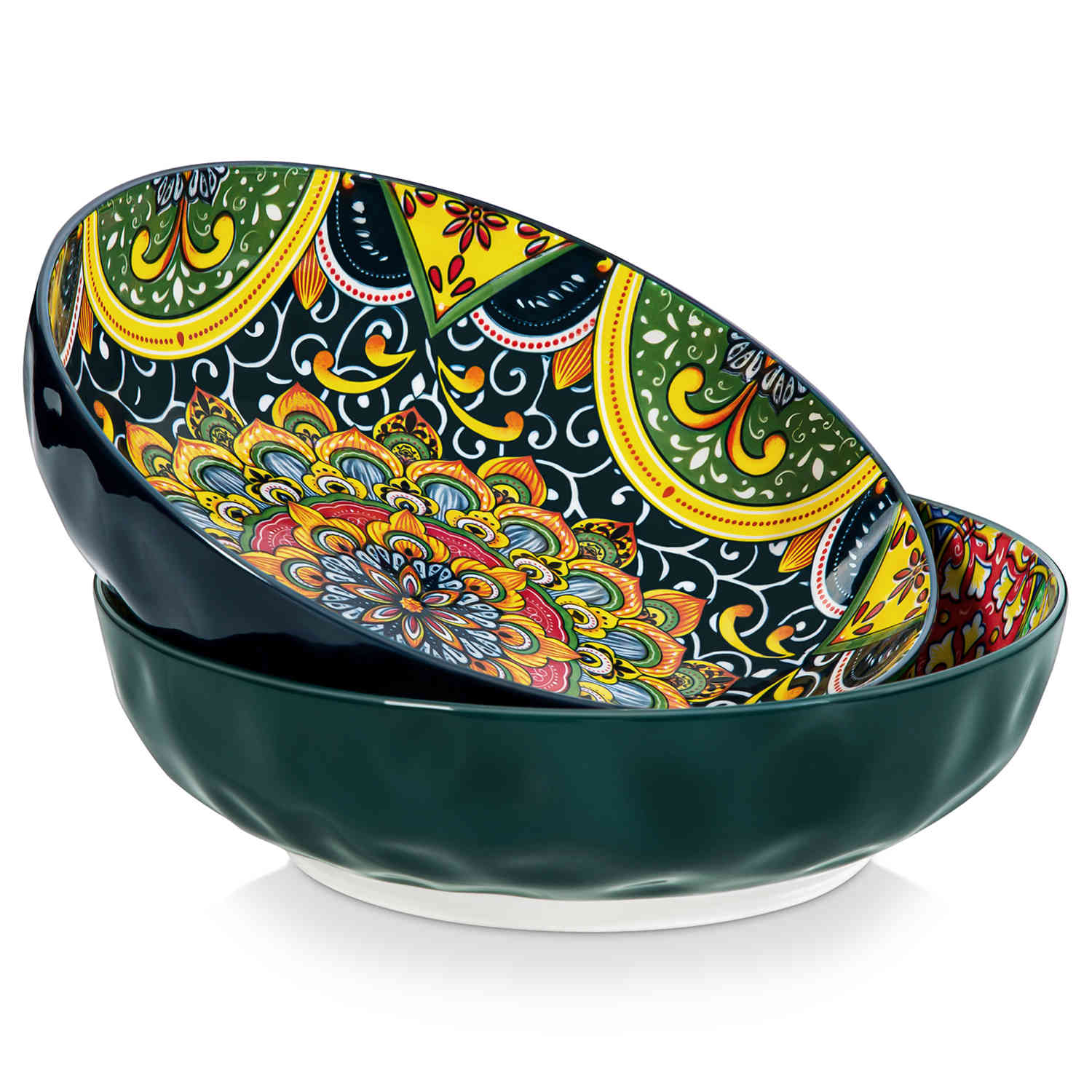 Simi  Large Serving Bowls Set of 2