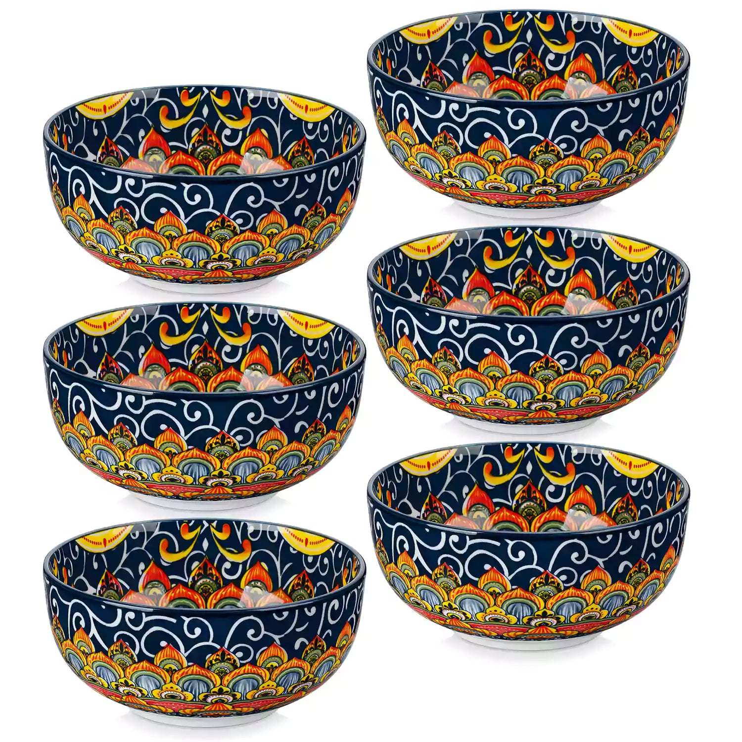 Simi Double-Sided Bowls Set of 6