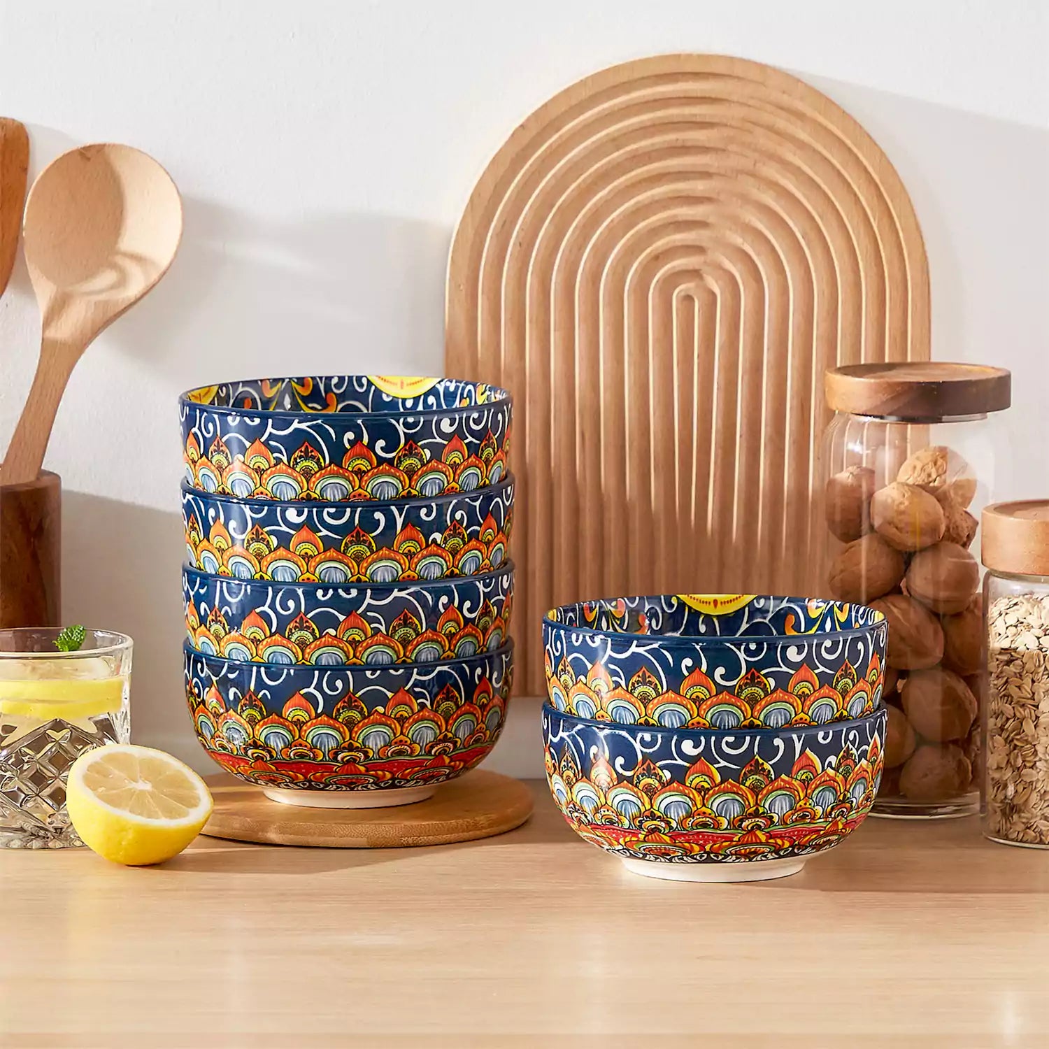 Simi Double-Sided Bowls Set of 6