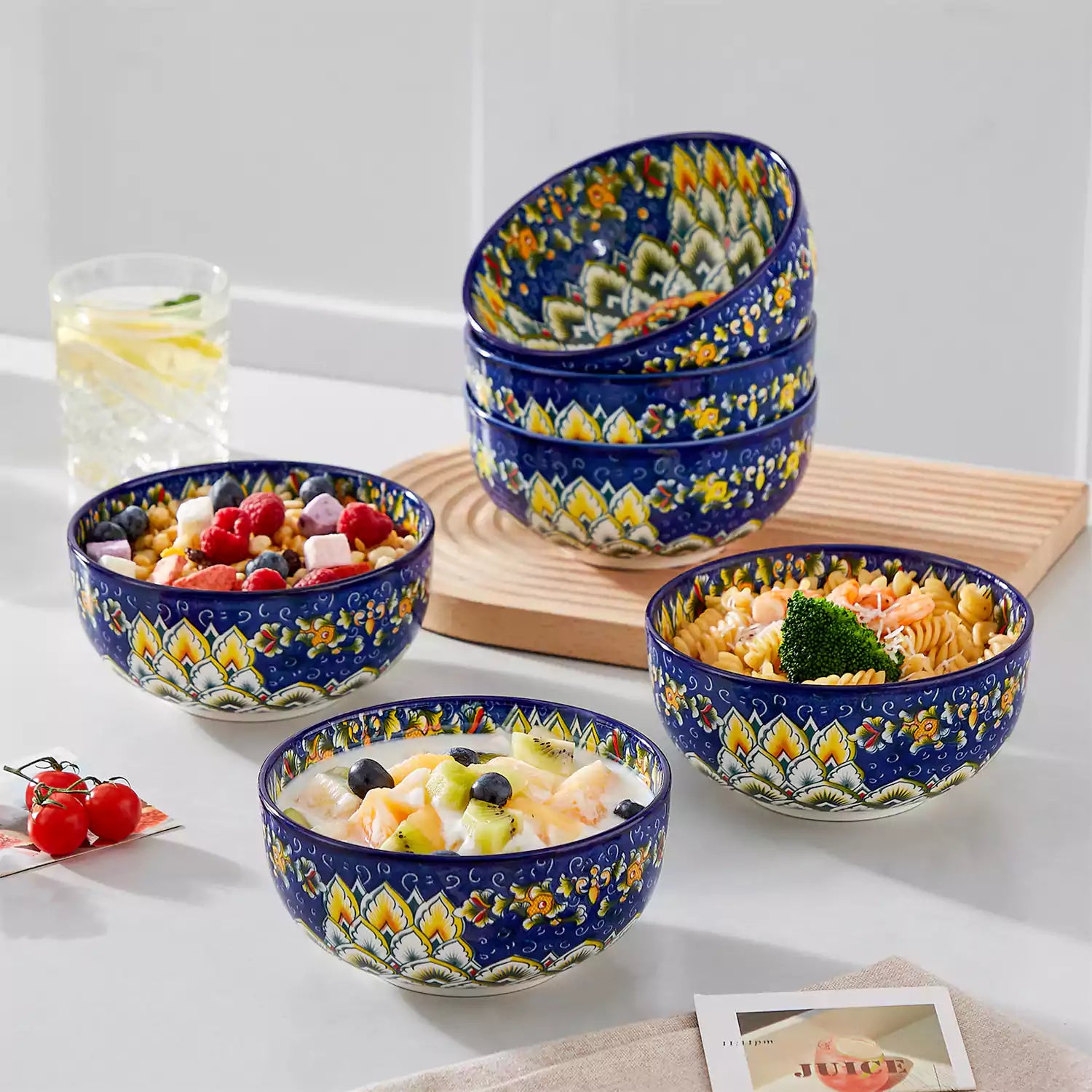 Simi Double-Sided Bowls Set of 6