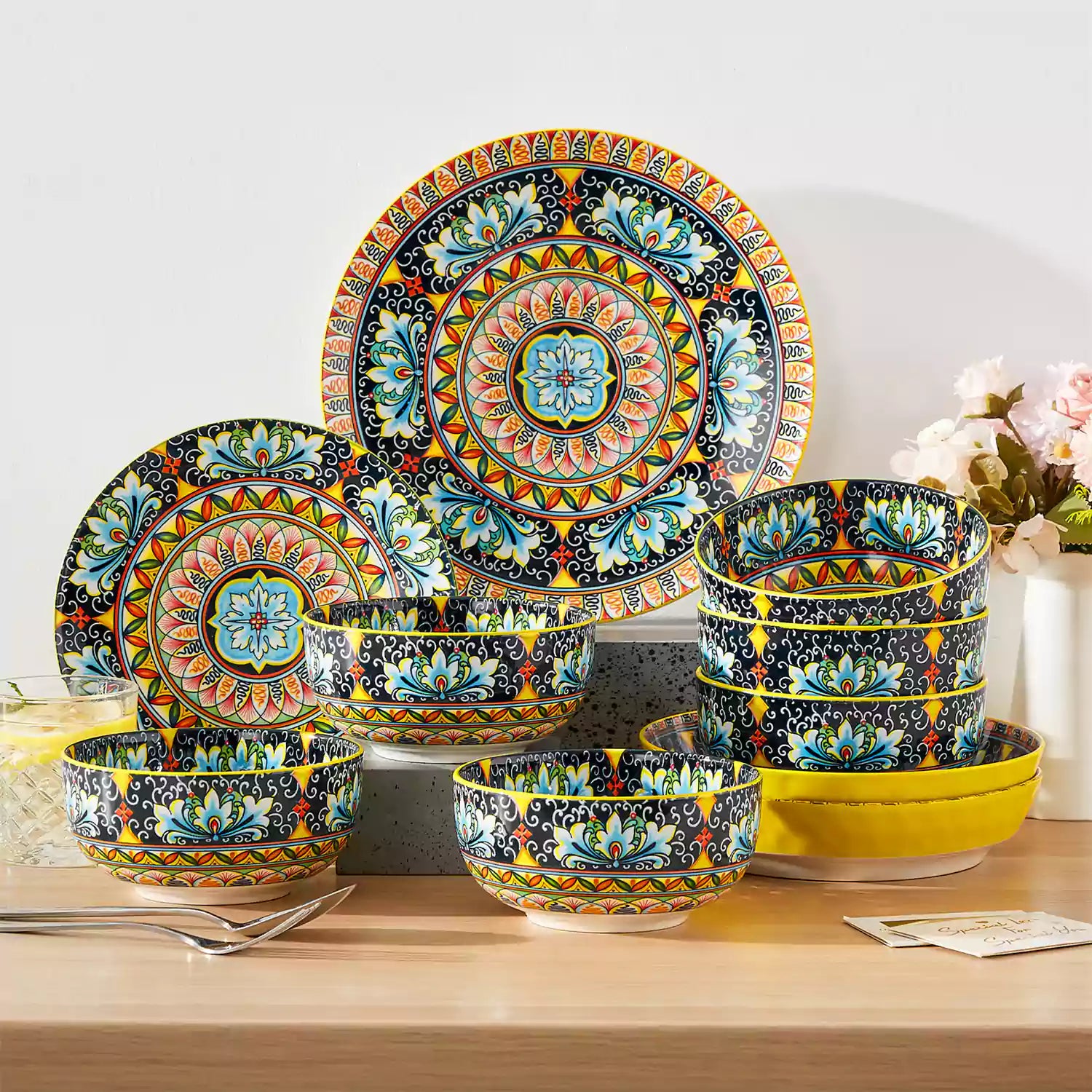 Simi Double-Sided Bowls Set of 6