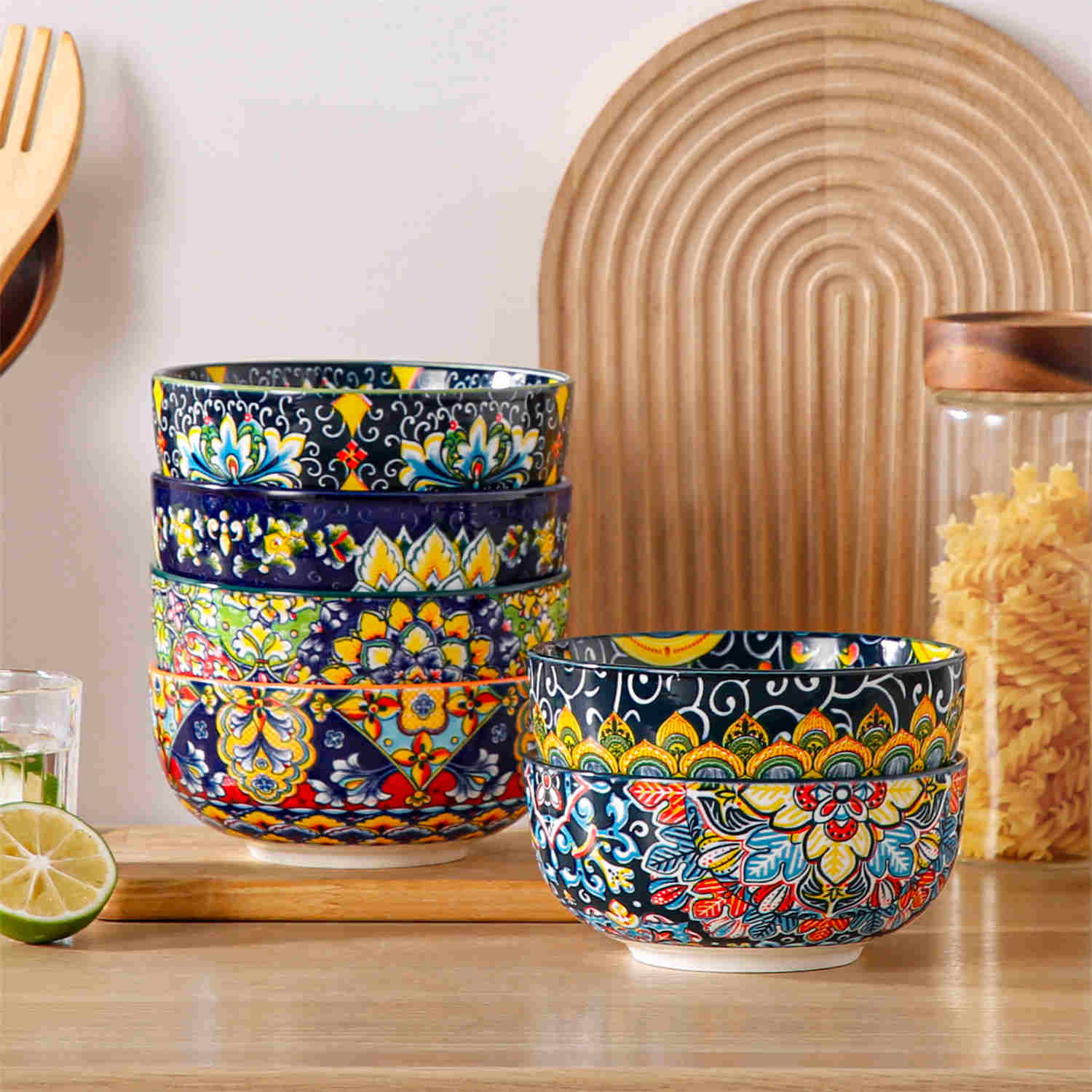 Simi Double-Sided Bowls Set of 6