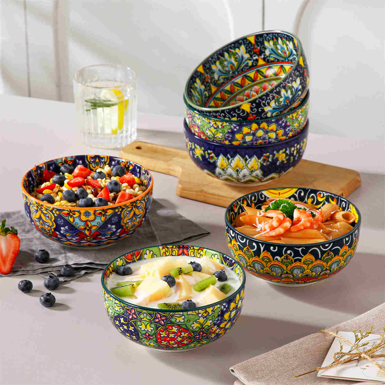 Simi Double-Sided Bowls Set of 6