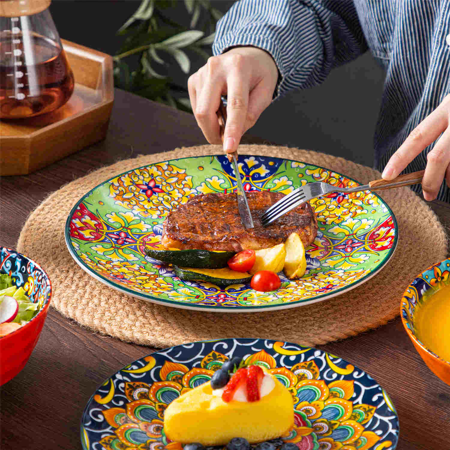 Simi 16 Piece Dinnerware Set Service for 4