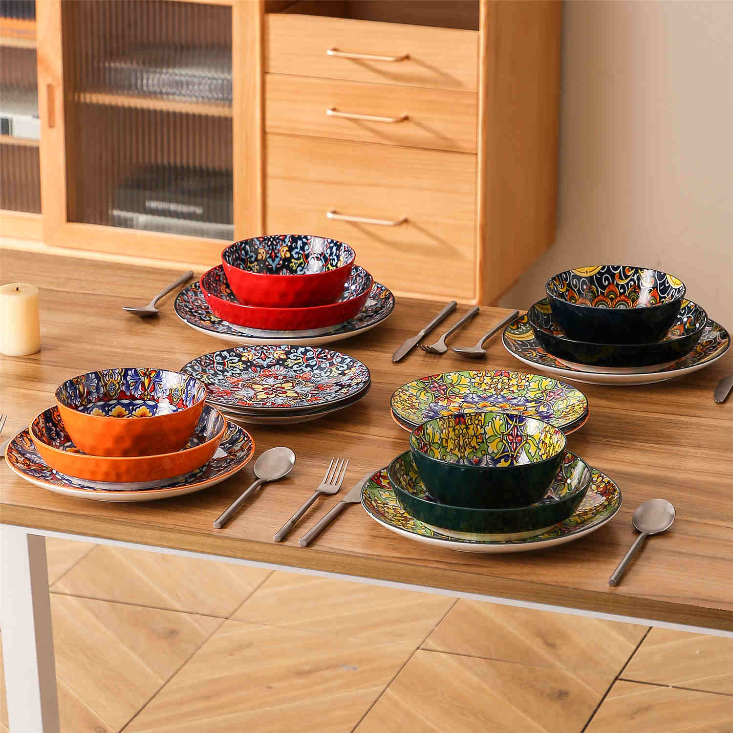 Simi 16 Piece Dinnerware Set Service for 4