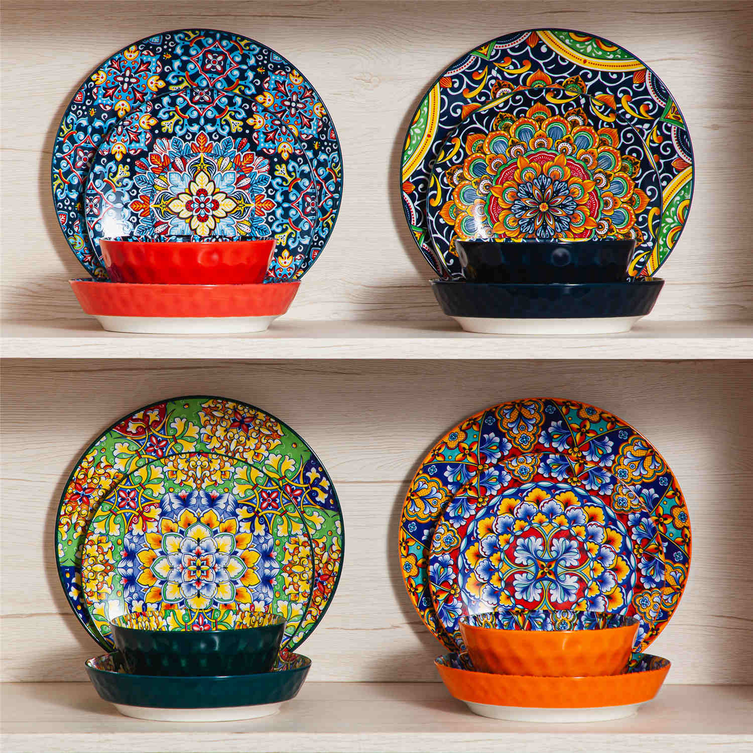 Simi 16 Piece Dinnerware Set Service for 4