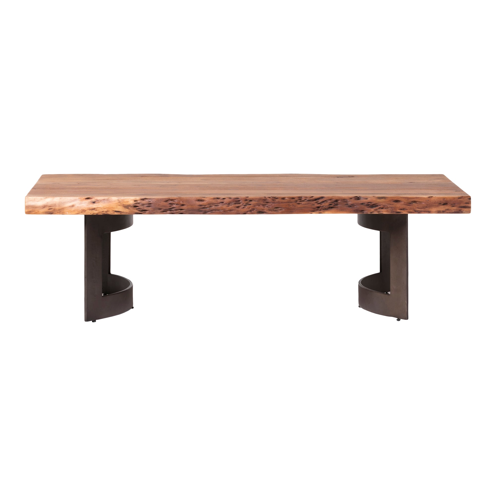 Bent Coffee Table Brown - Moes Home