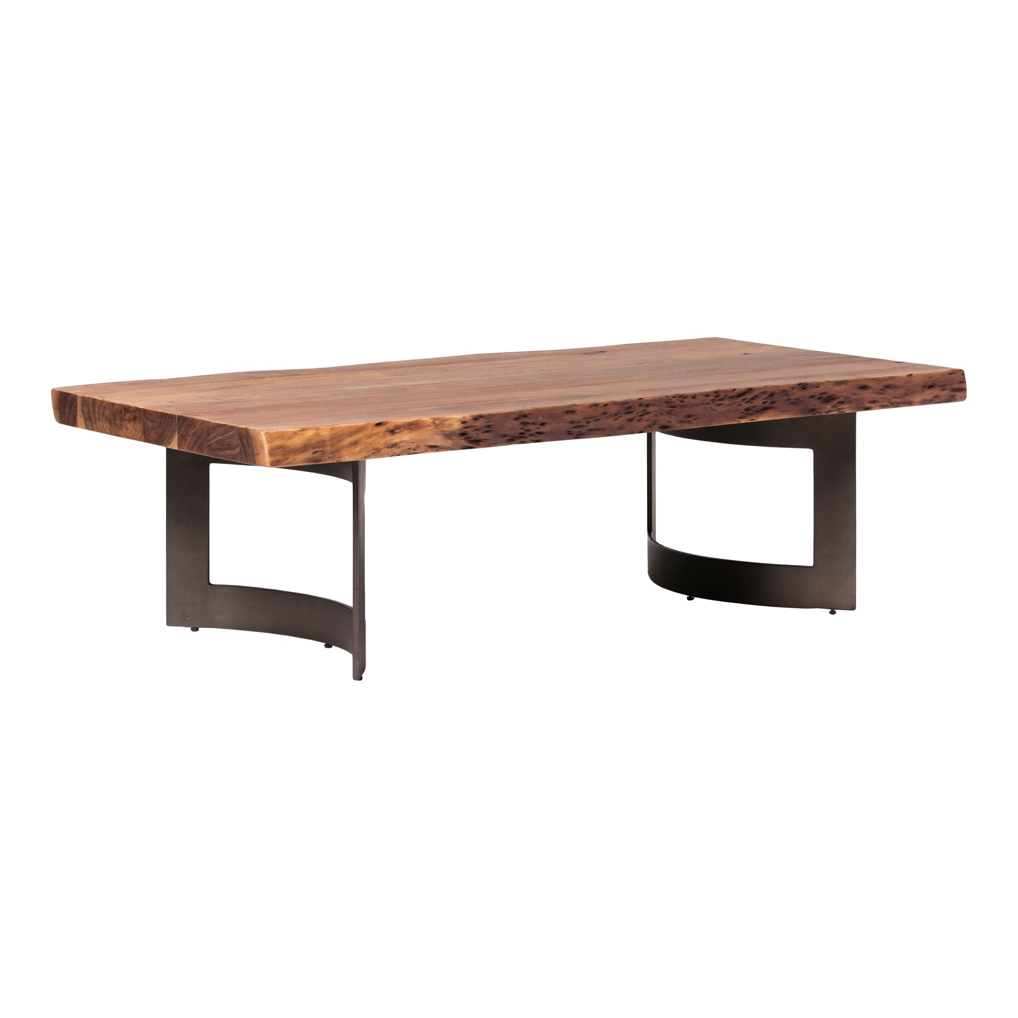 Bent Coffee Table Brown - Moes Home