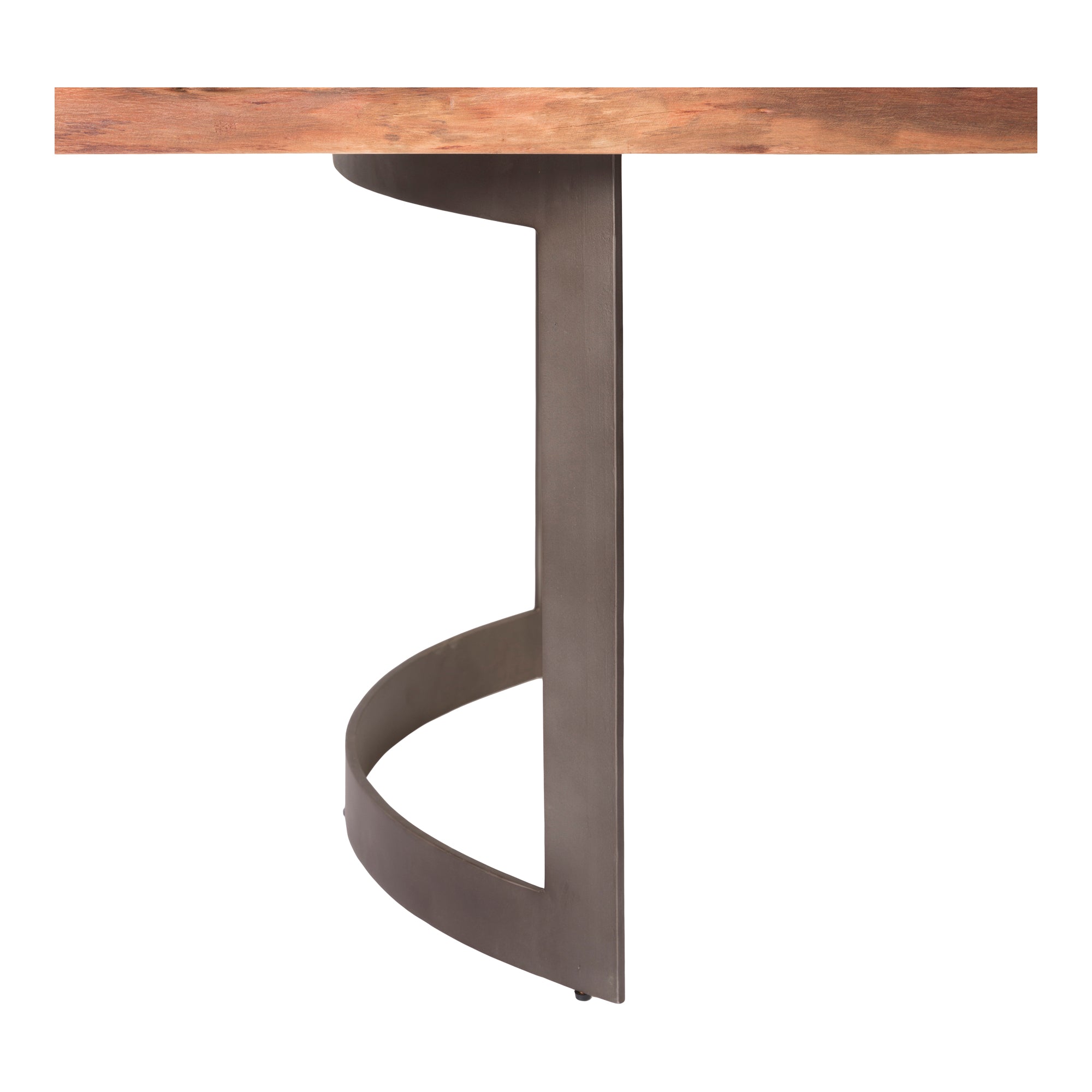 Bent Dining Table Extra Small Brown - Moes Home