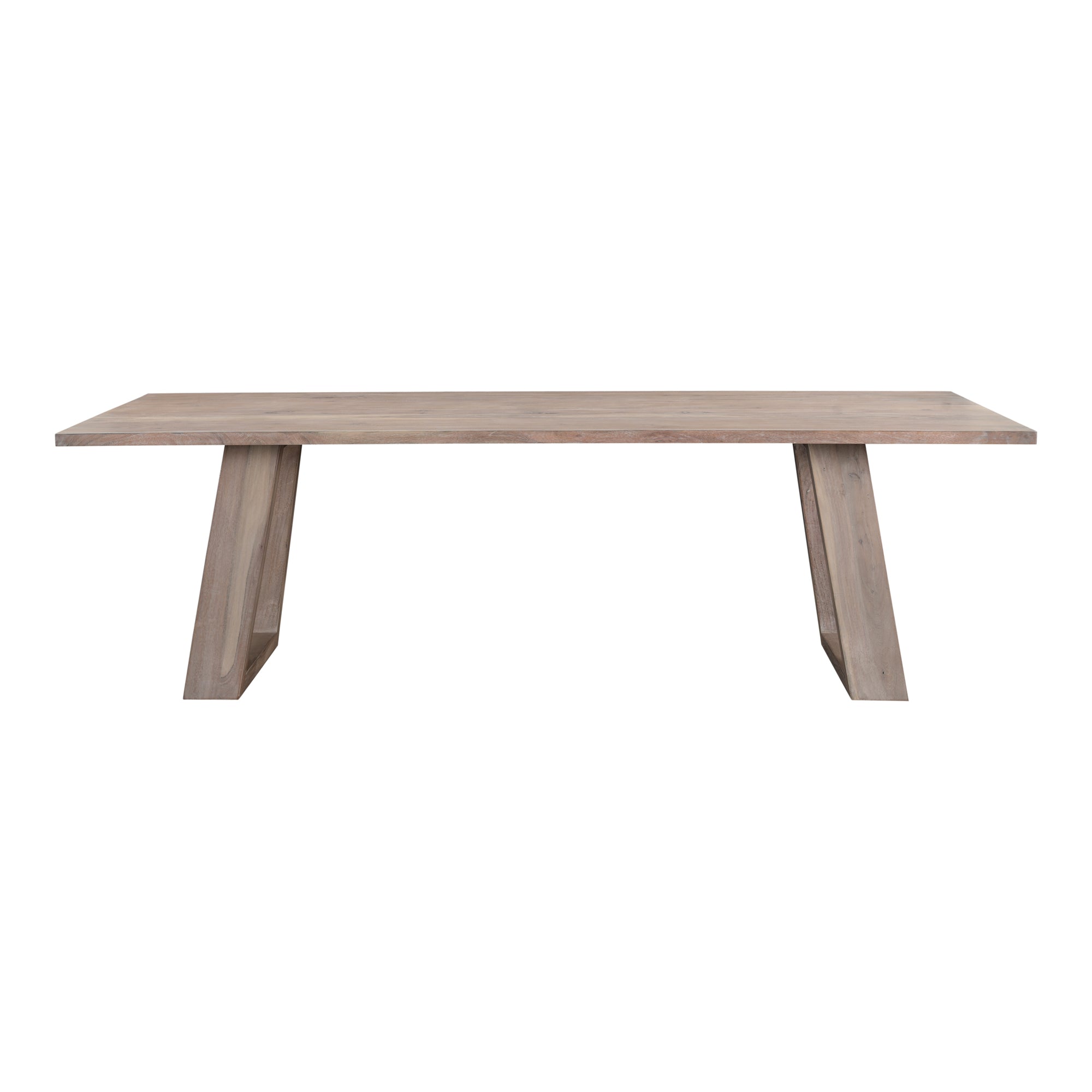 Tanya Dining Table Light Grey - Moes Home
