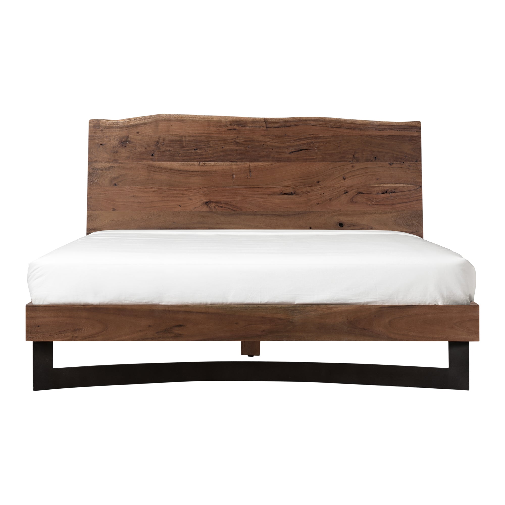 Bent Queen Size Bed Brown - Moes Home