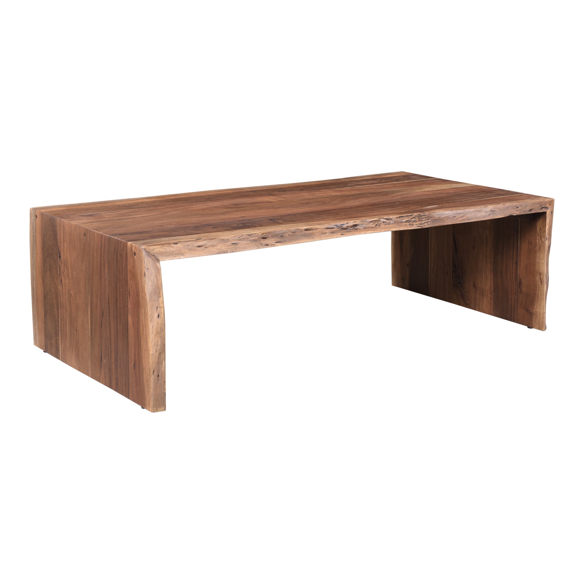Tyrell Coffee Table Natural Brown - Moes Home