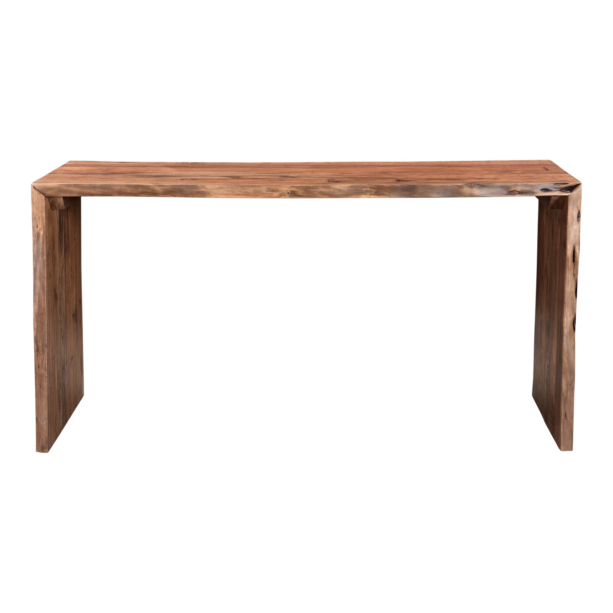Tyrell Desk Natural Brown - Moes Home
