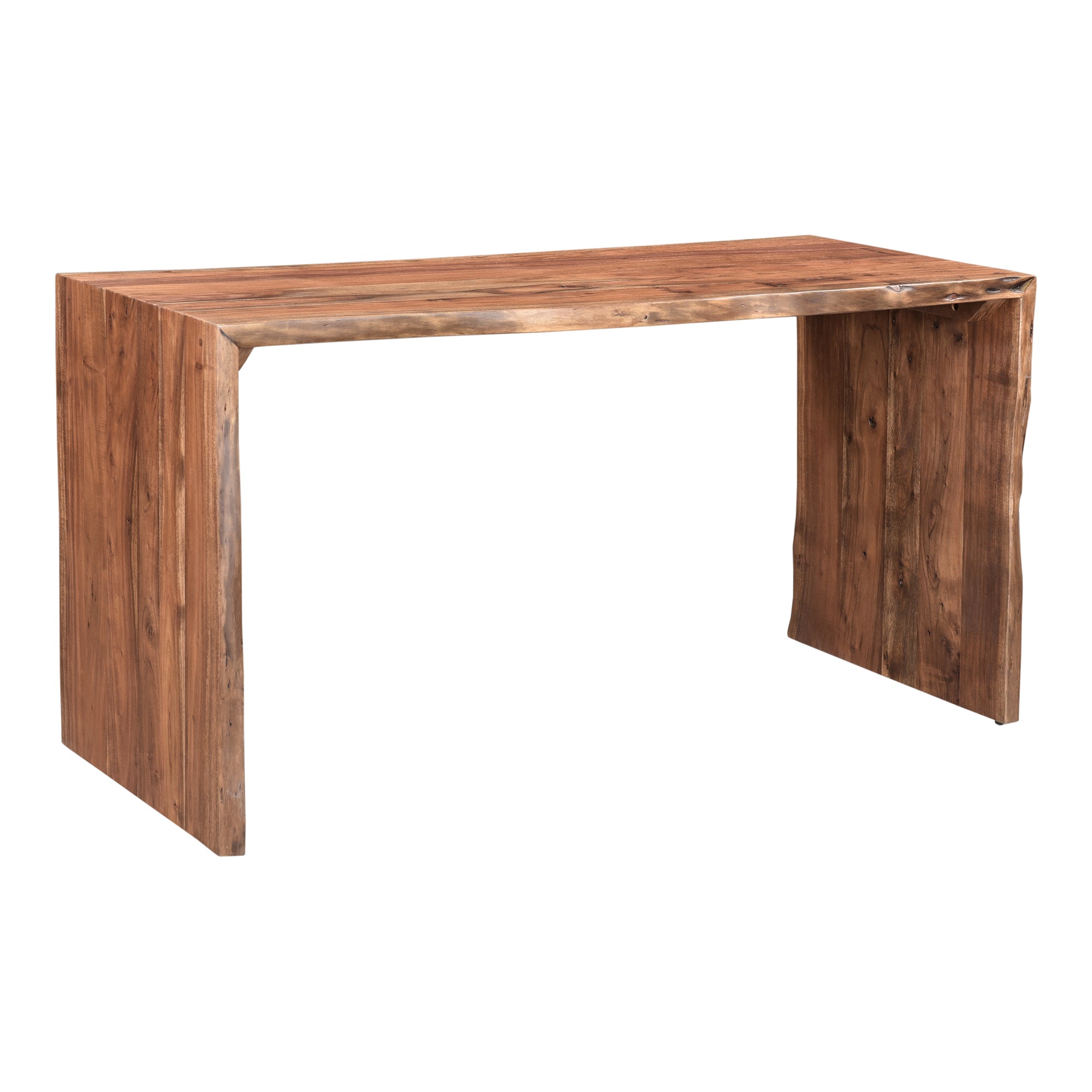 Tyrell Desk Natural Brown - Moes Home