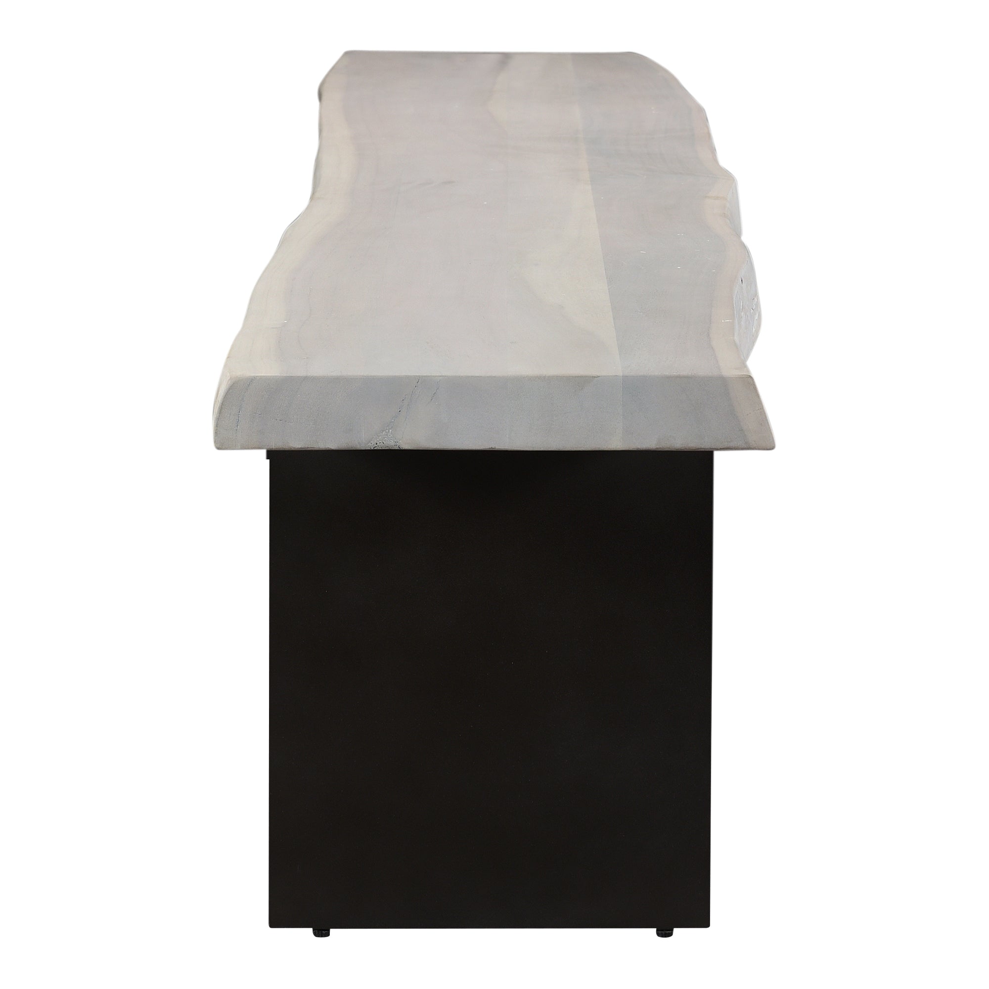 Evans Dining Bench White - Moes Home