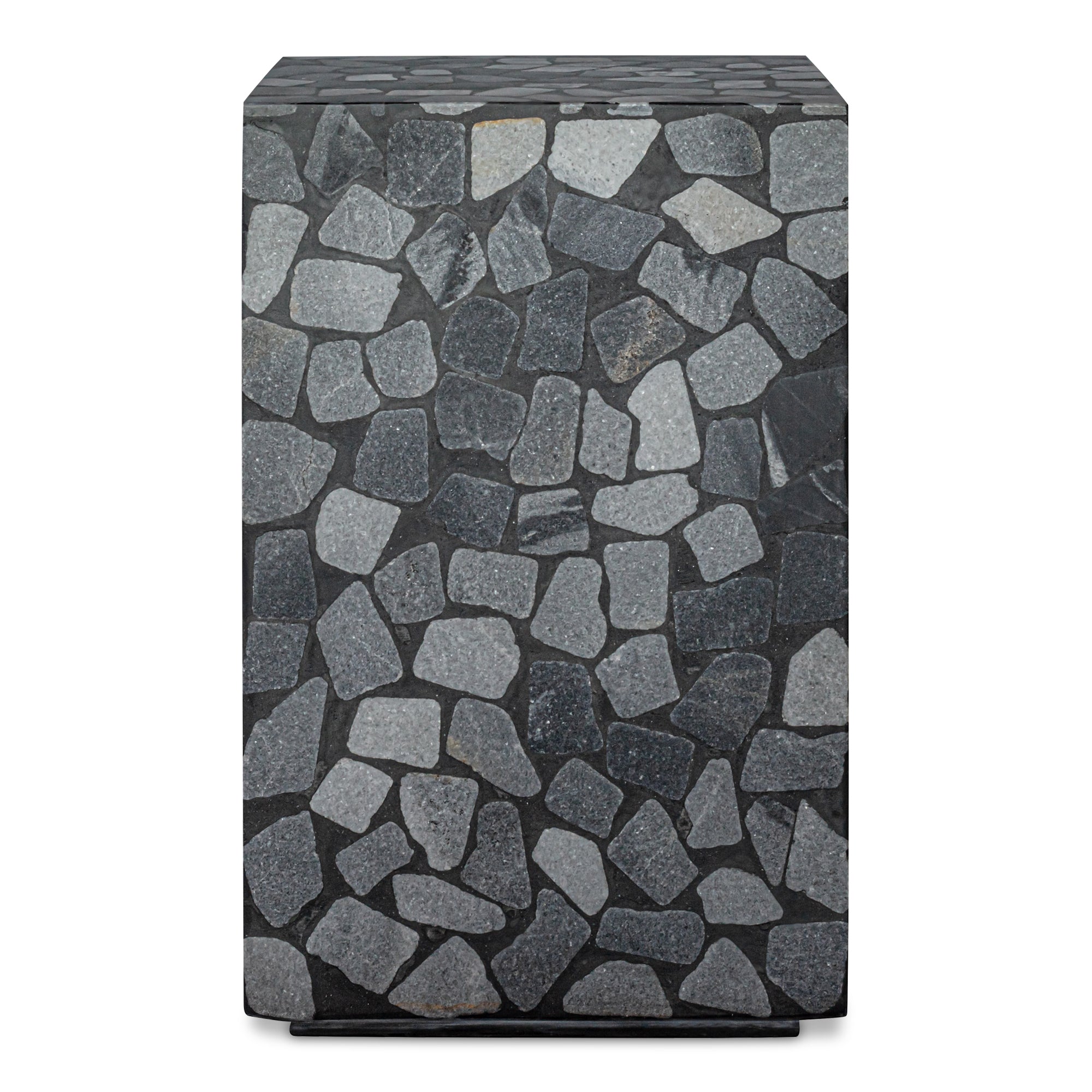 Kiri Outdoor Side Table Black - Moes Home