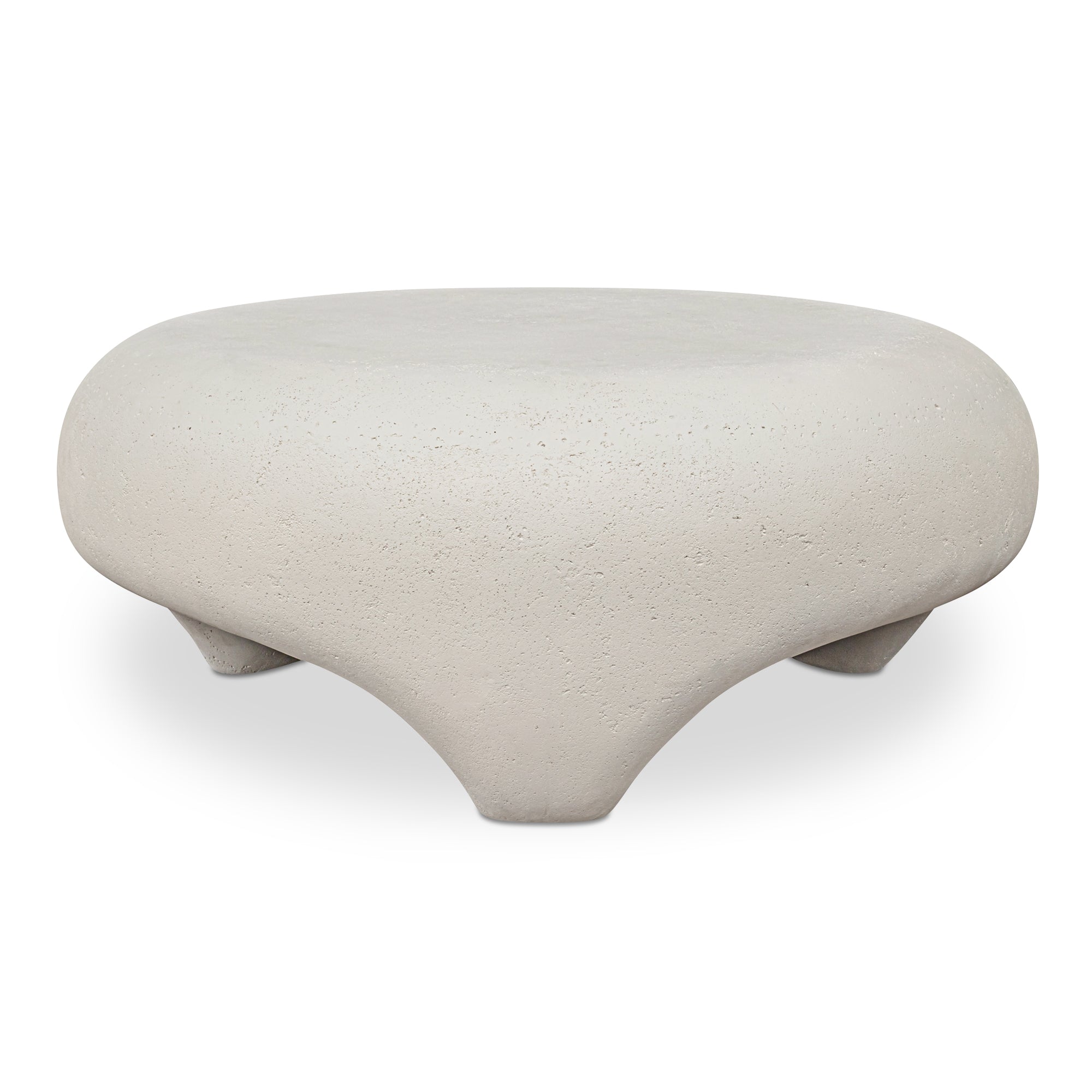 Ines Outdoor Coffee Table White - Moes Home
