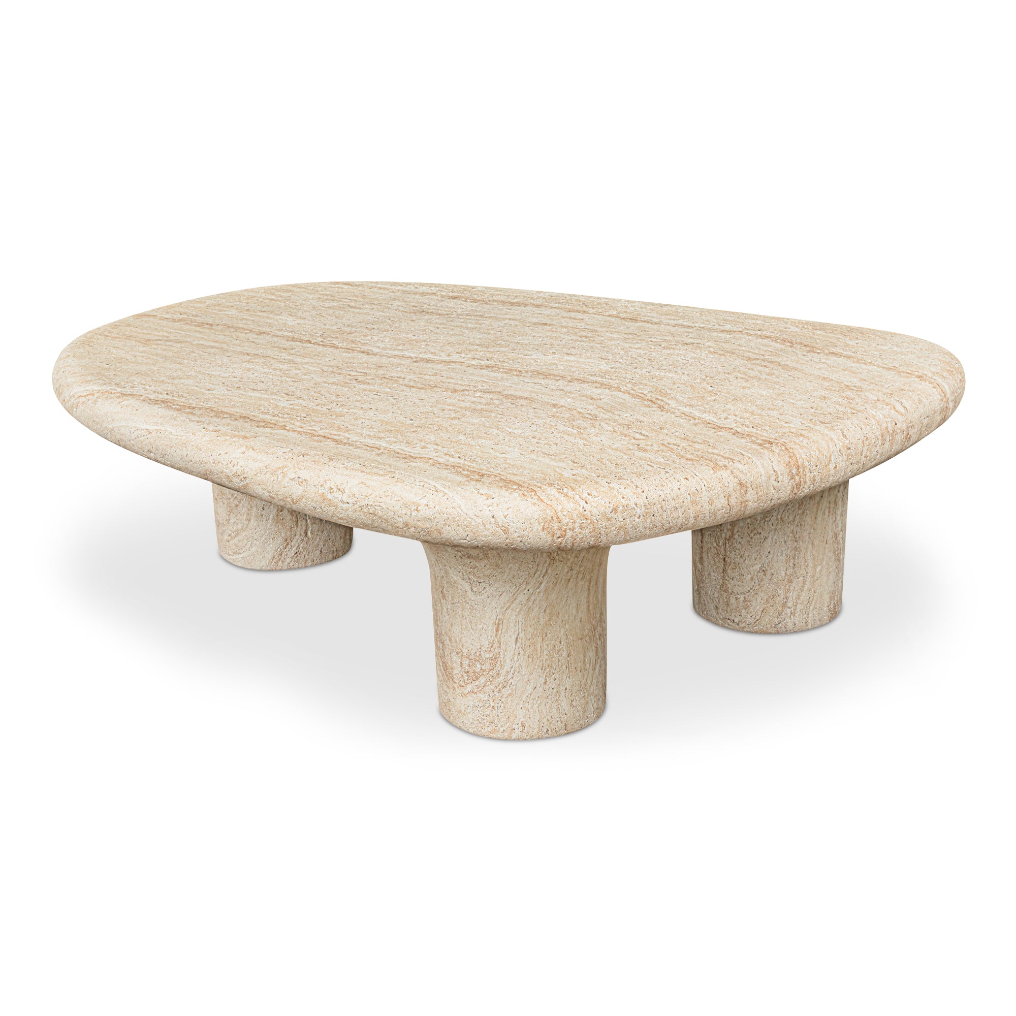Warby Outdoor Coffee Table beige - Moes Home