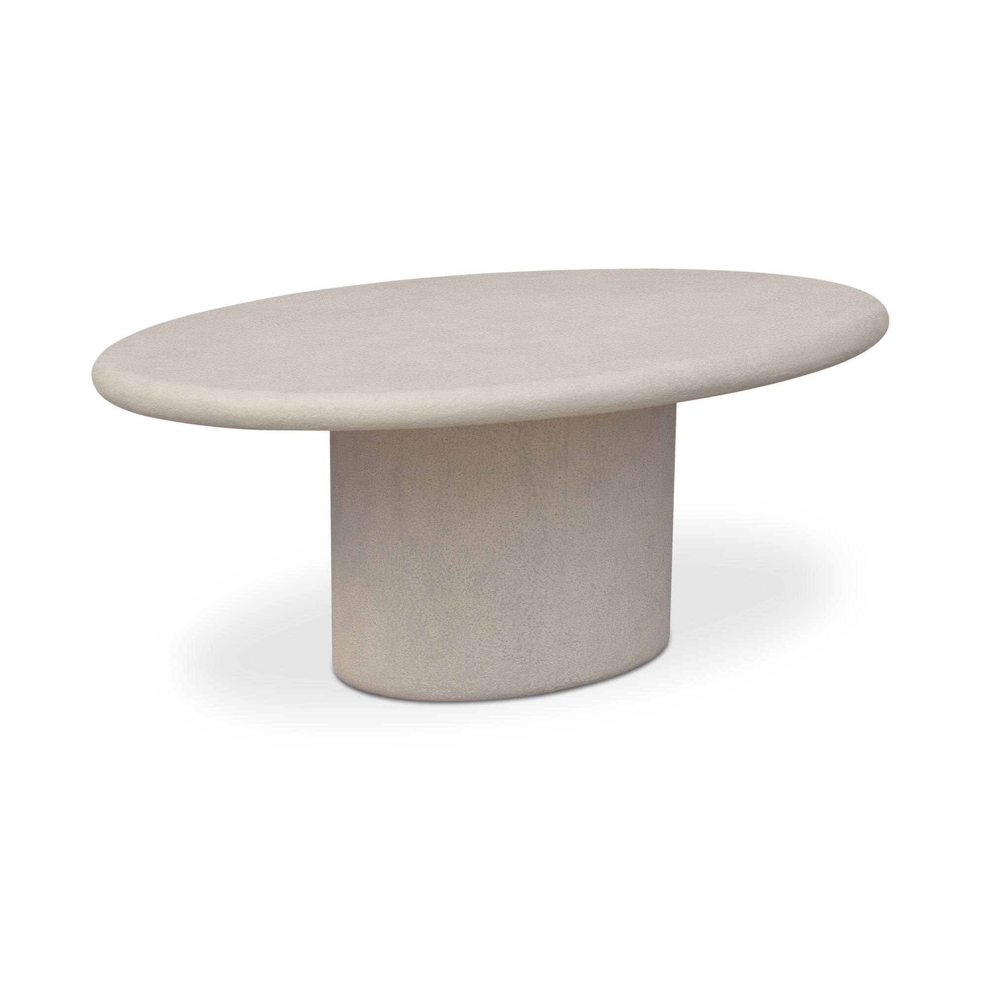 Frida Outdoor Dining Table Cream - Moes Home
