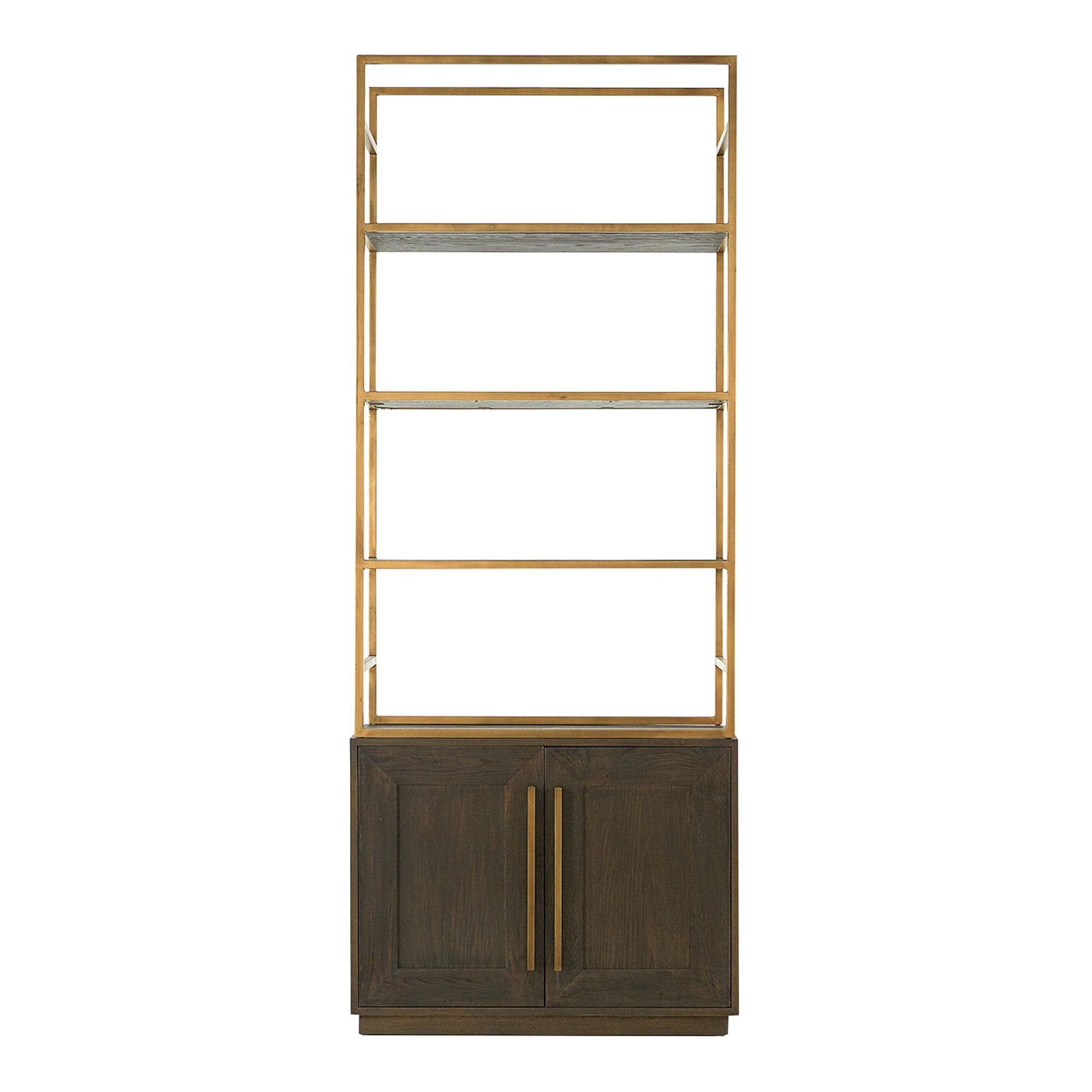 Elliot Bookshelf Brown - Moes Home