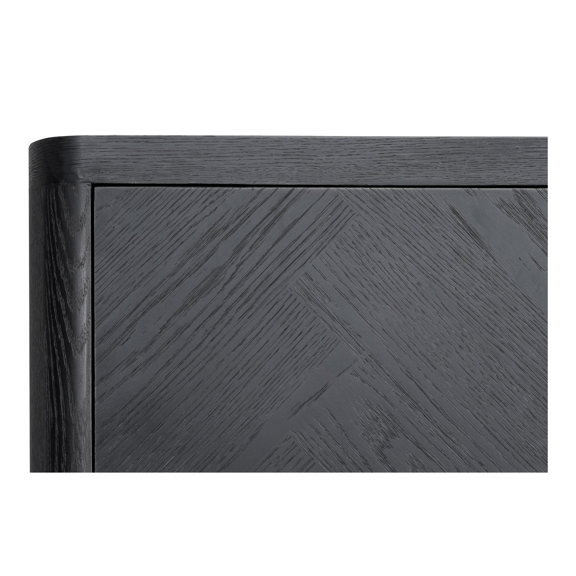 William Sideboard Black - Moes Home