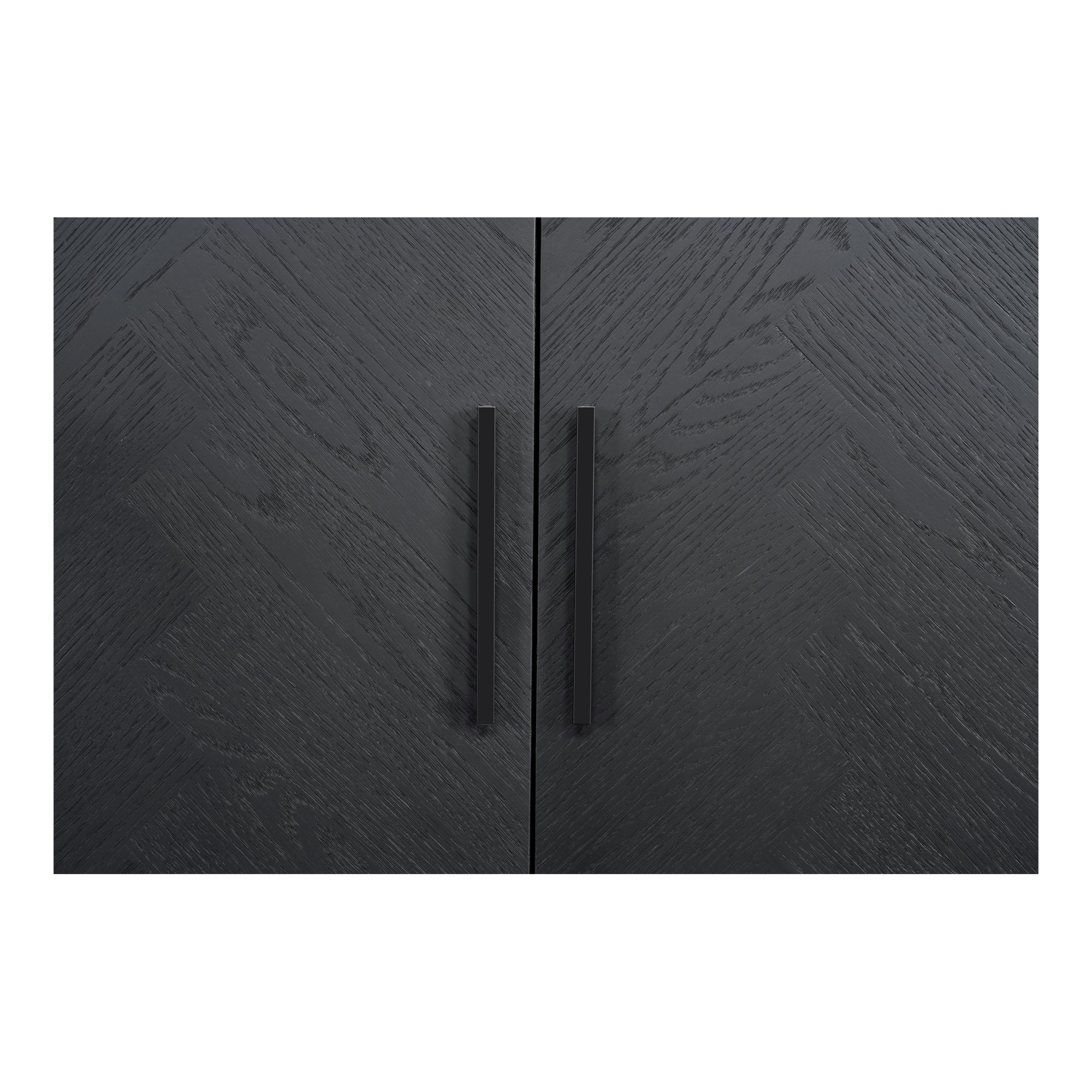 William Sideboard Black - Moes Home