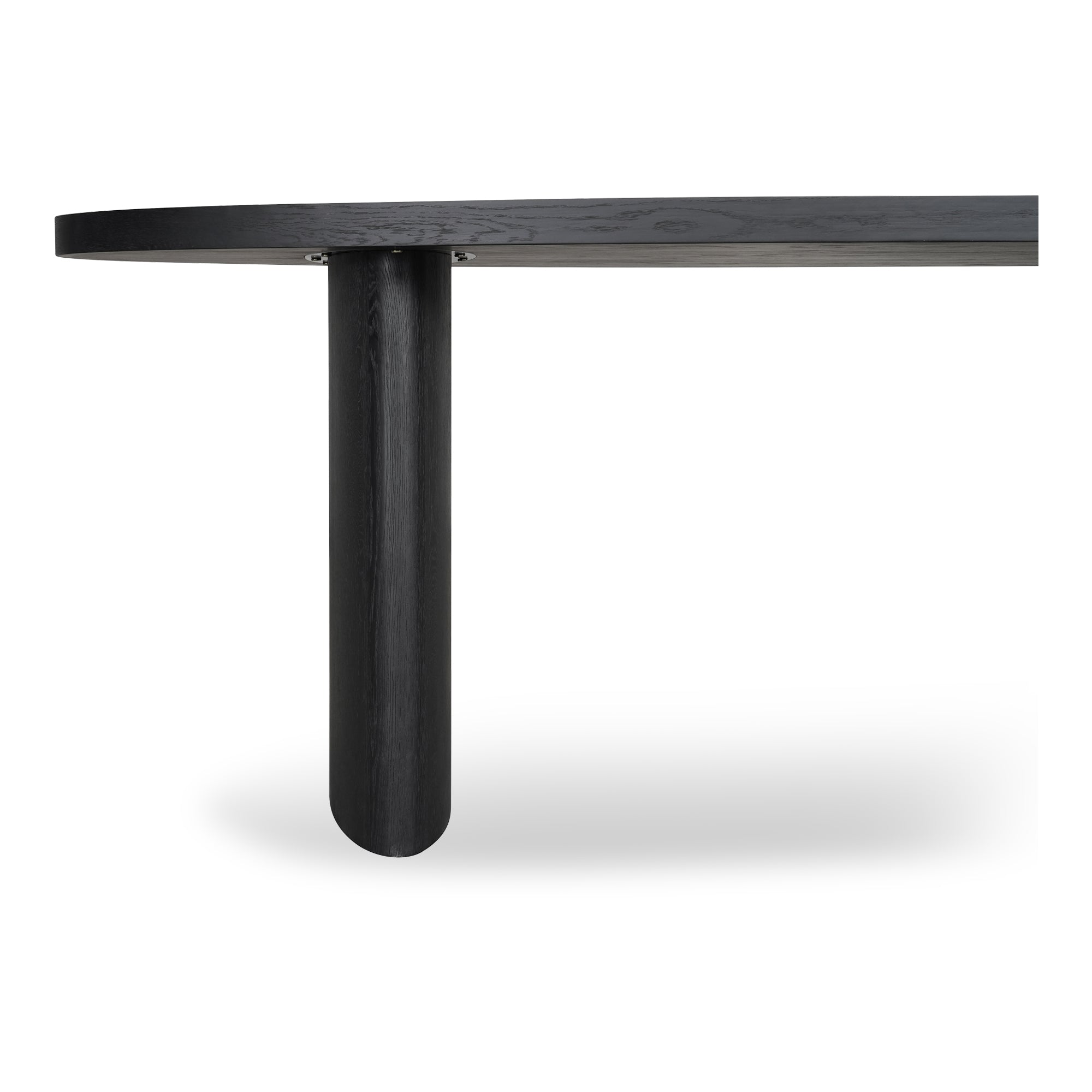 William Dining Table Black - Moes Home