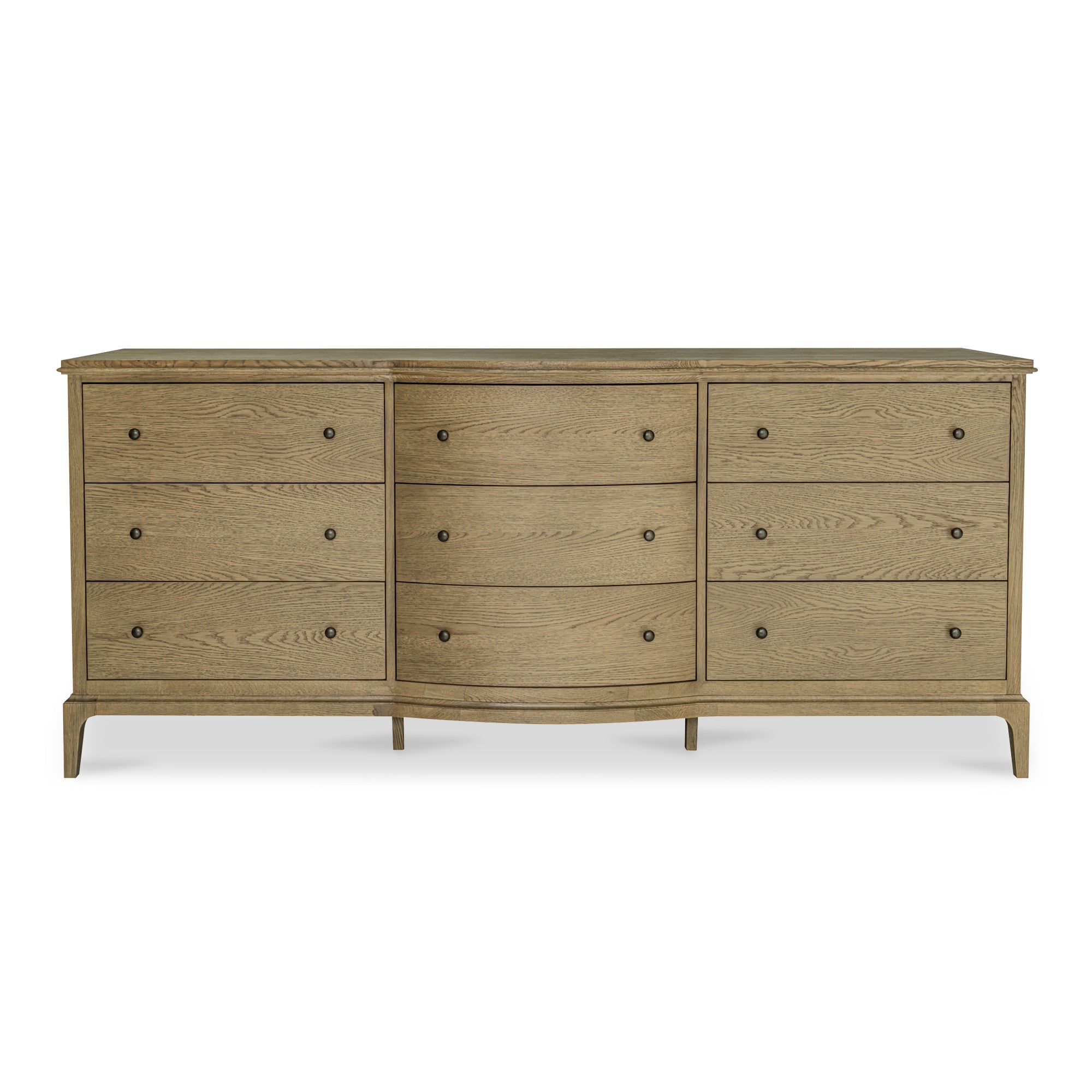 Sadie 9 Drawer Dresser Brown - Moes Home